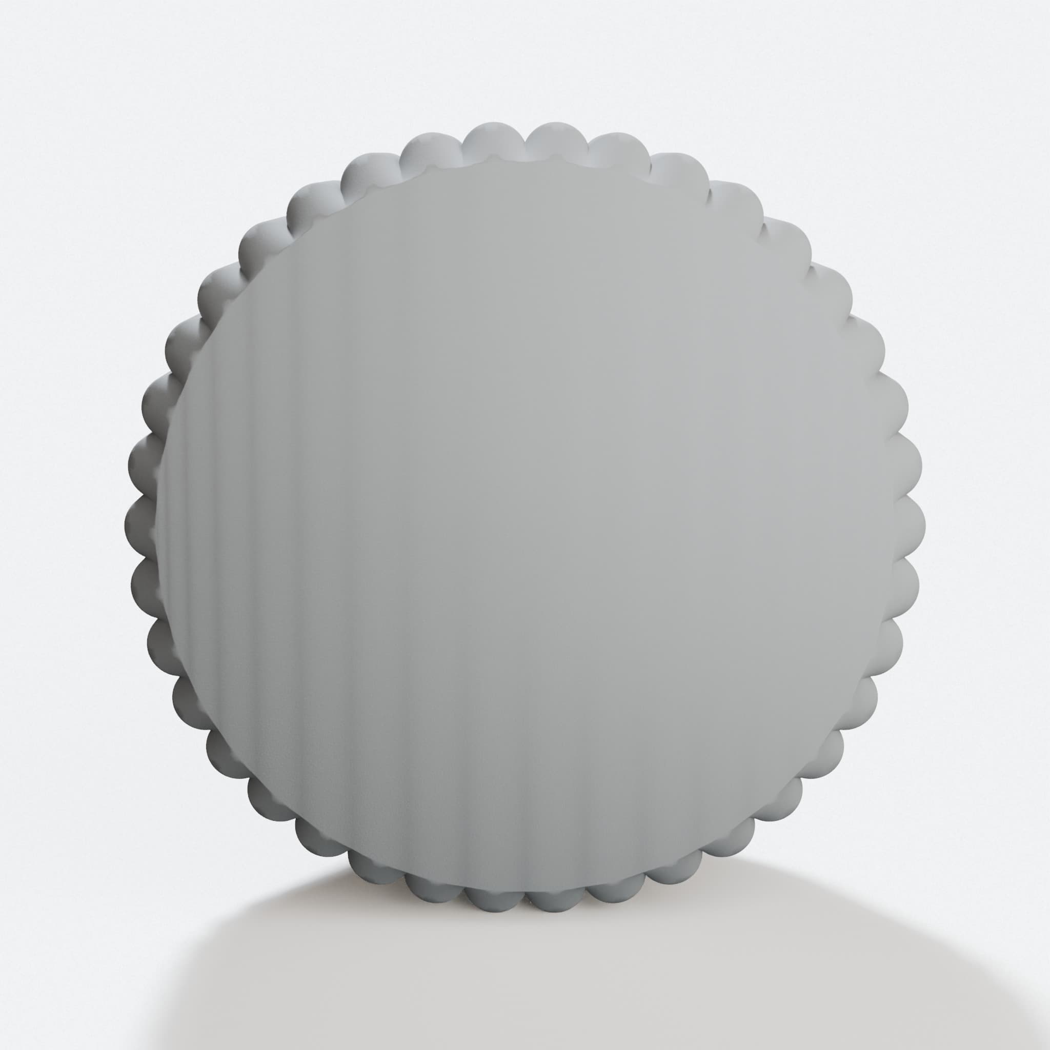 Striped Tea Candle Holder, 3D Printed Home Decor, hero tilt