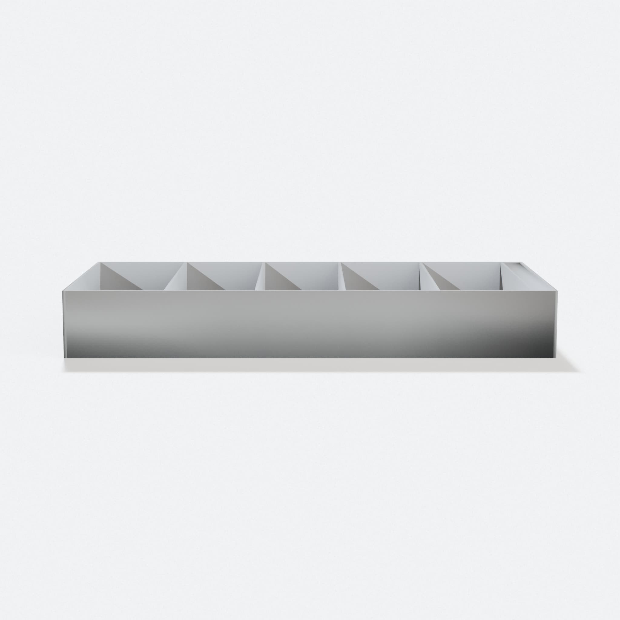 1:12 Scale 3D Printed Bookshelf for Dollhouses, hero tilt