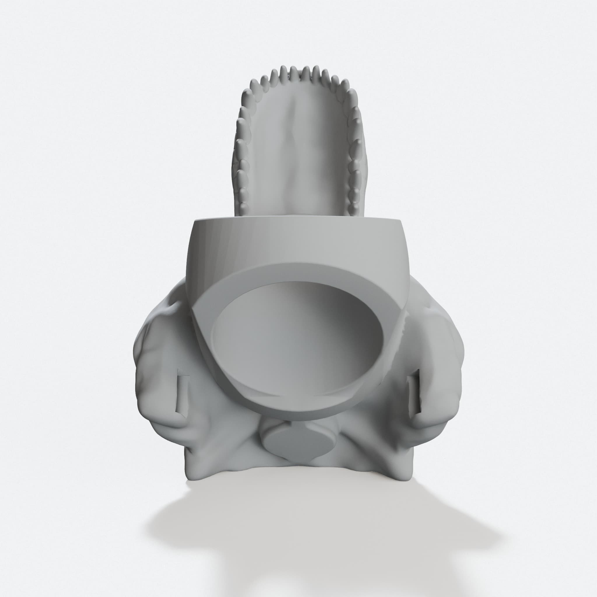 Compatible with Ring T-Rex Skull 3D Printed Gift, hero tilt