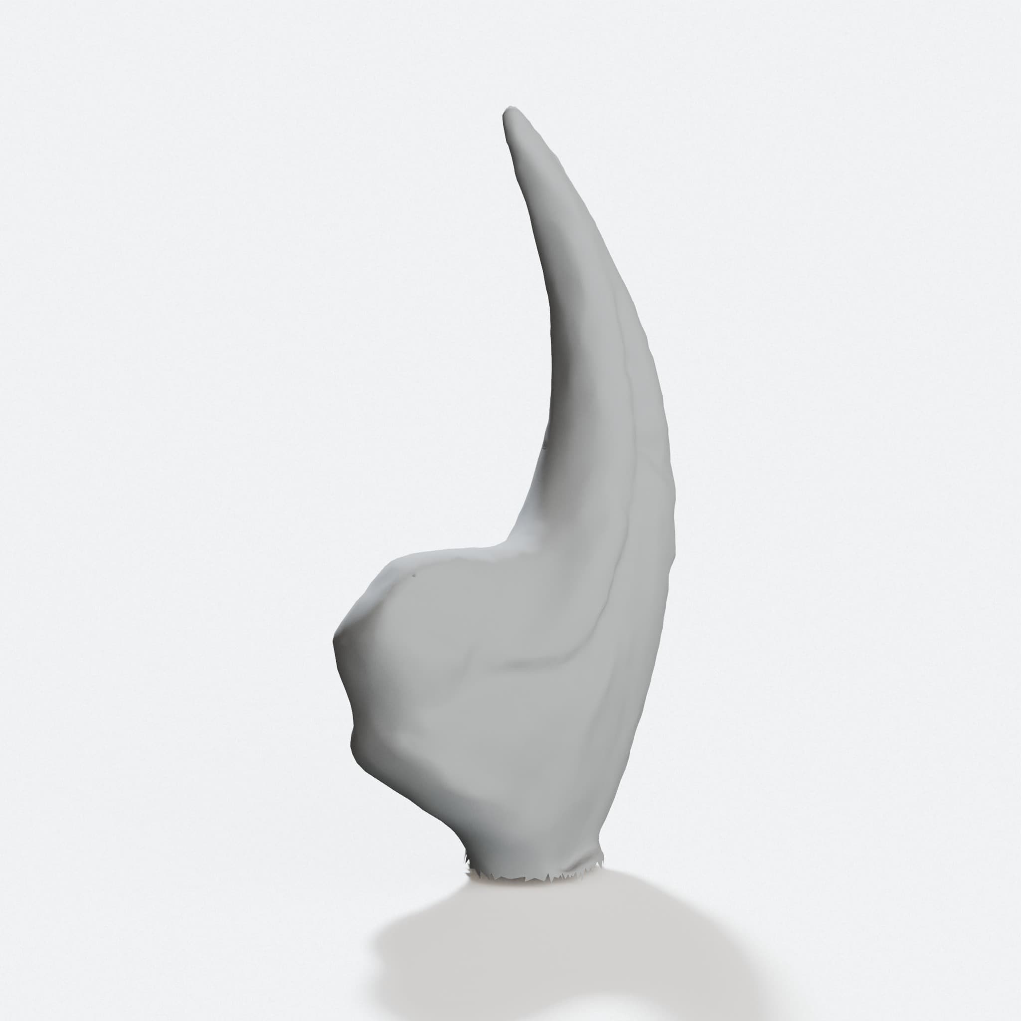 Allosaurus Claw Fossil Replica – 3D Printed Dinosaur Toy, hero tilt