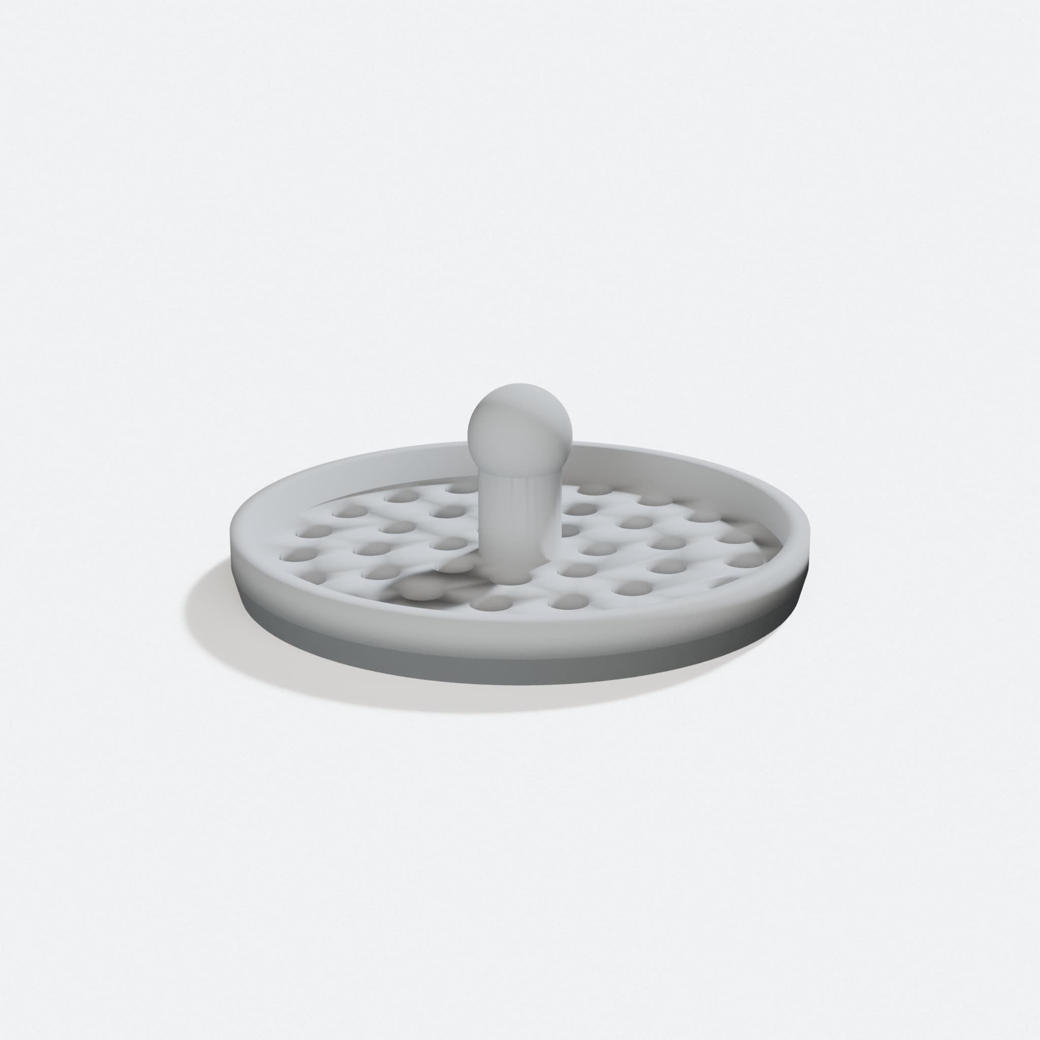 Sink and Disposal Strainer, turn three quarter