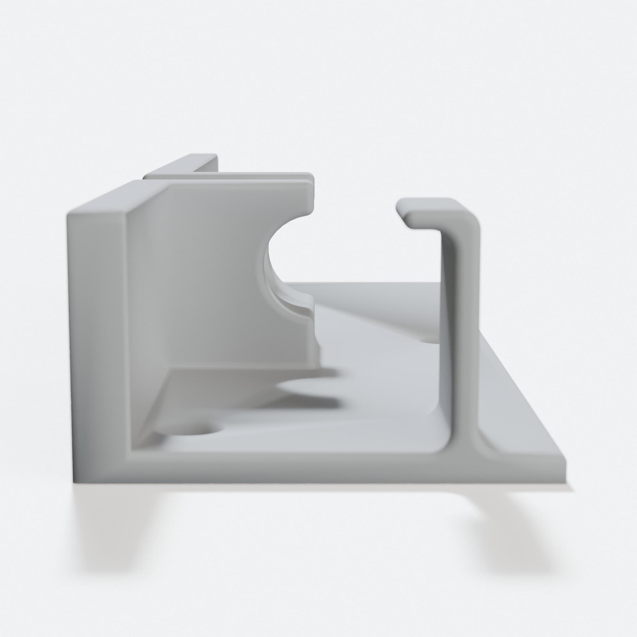 Iwata Eclipse Airbrush Wall Mount with Drip Trays, hero tilt