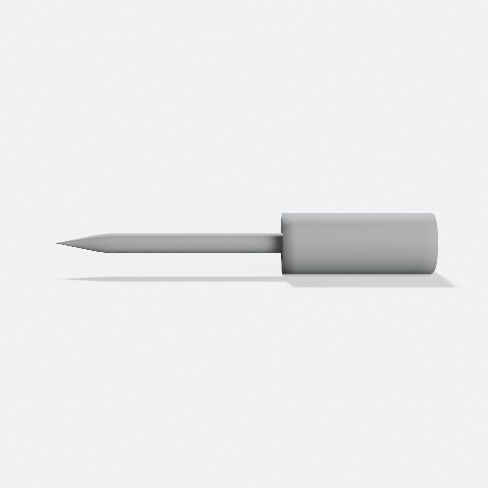 Caulk Tube Plug Block 3D Printed Workshop Tool, hero tilt