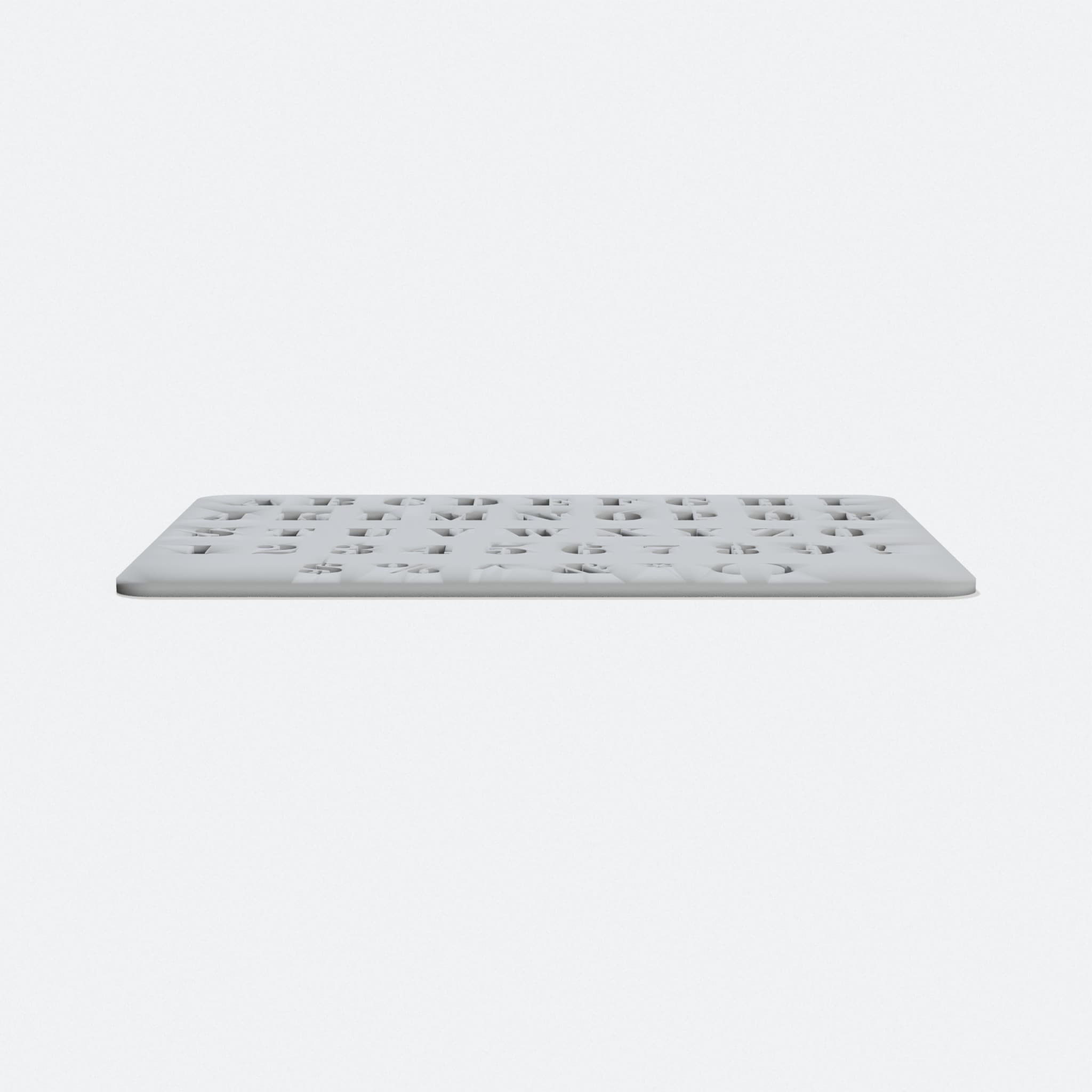 Block Letter Stencil, Military-Style Lettering Tool, hero tilt