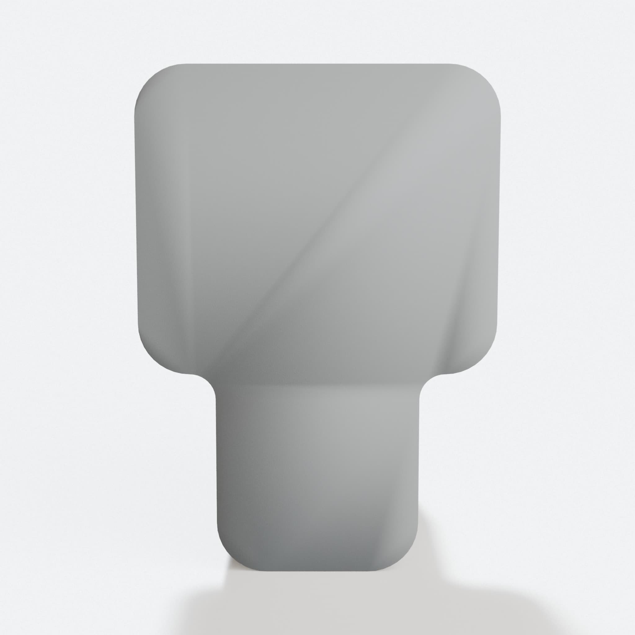 3D Printed Philips OneBlade Holder for Bathroom Storage, hero tilt