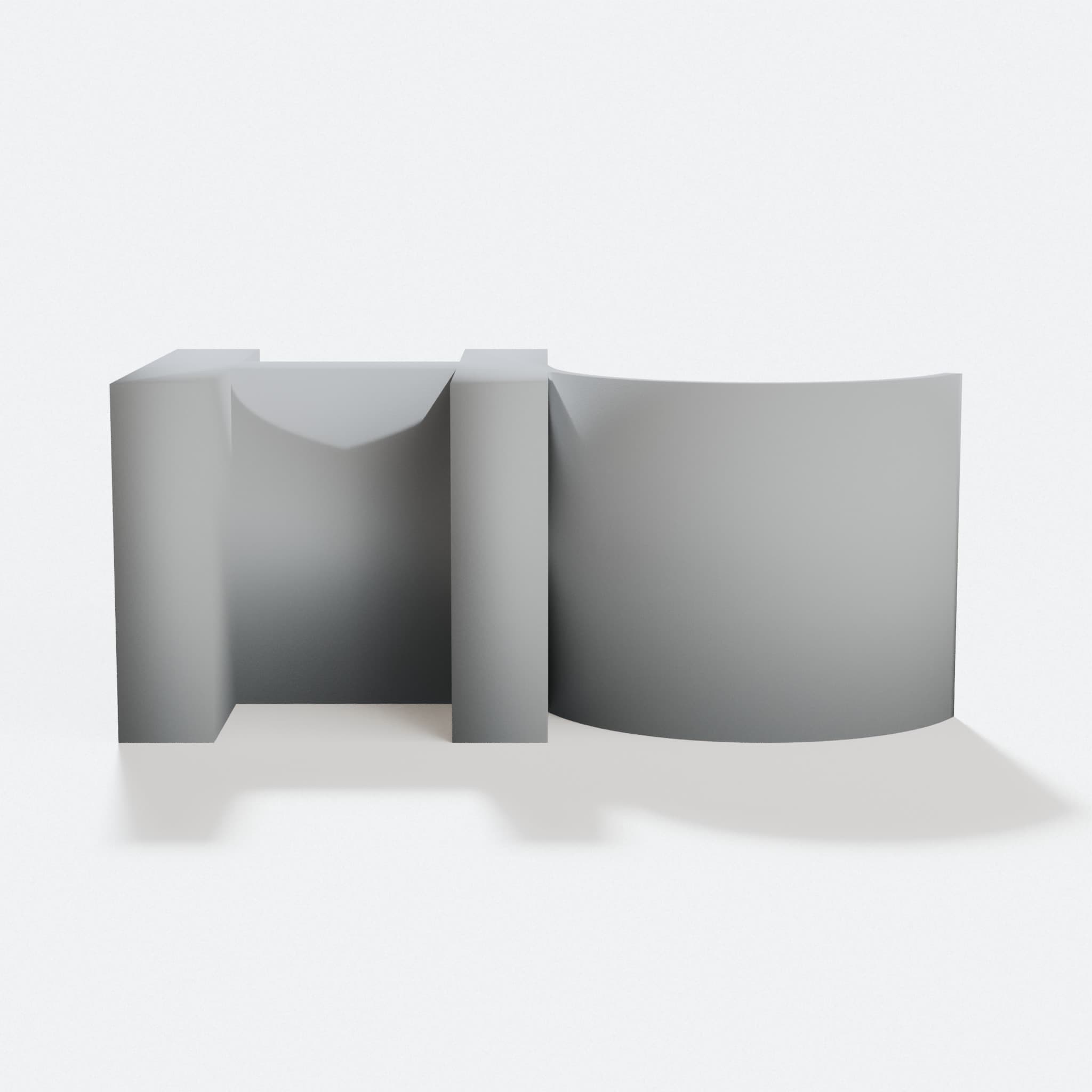 Christmas HO HO HO 3D Printed Toilet Paper Holder, hero tilt