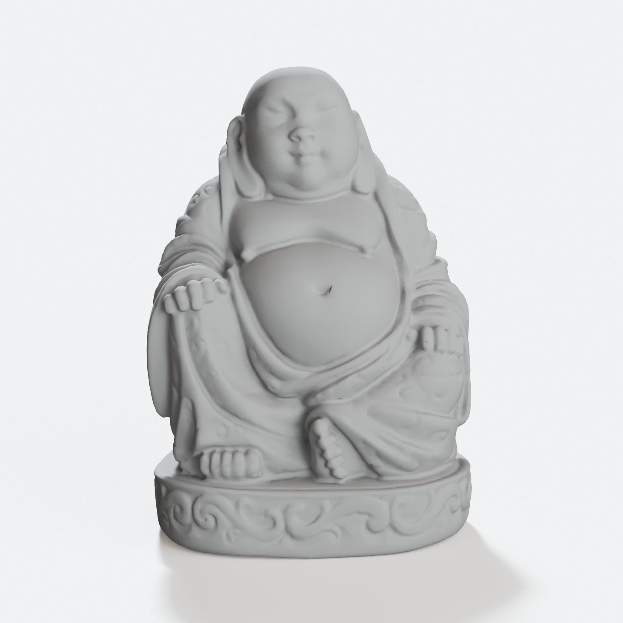 3D Printed Buddha Statue Home Decor, hero tilt