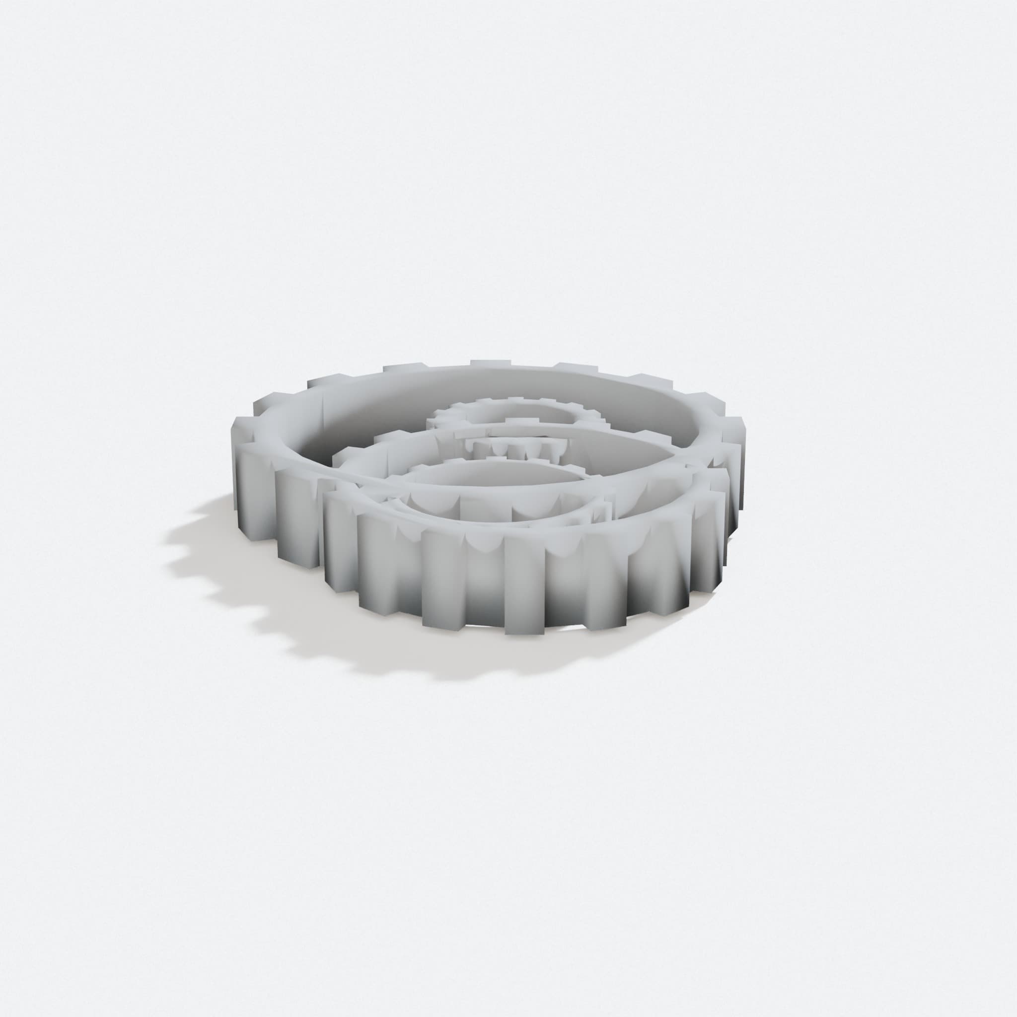 Decorative Steampunk Gears for Crafts and Cosplay, turn three quarter