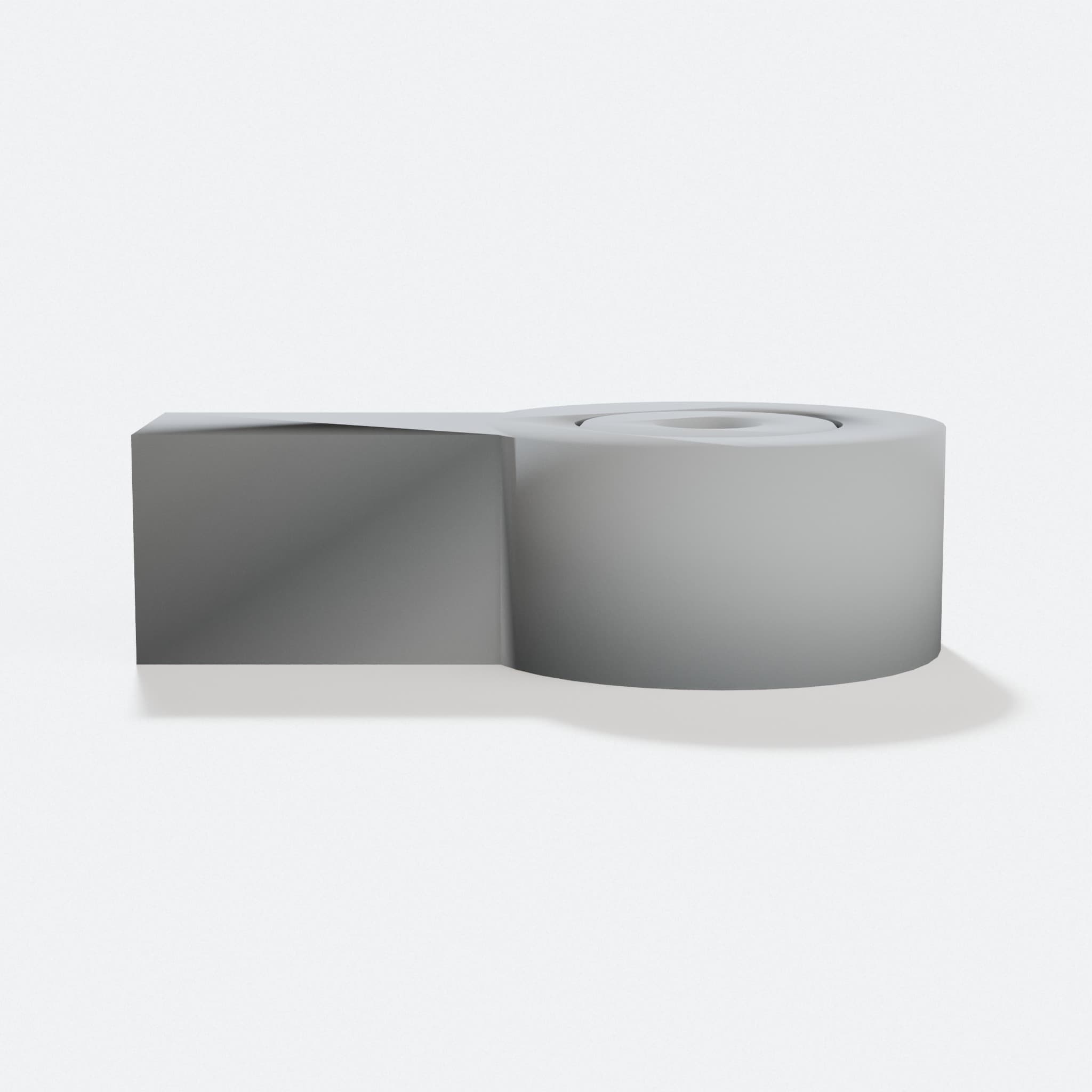3D Printed Rod End Bearing, Fully Customizable, hero tilt