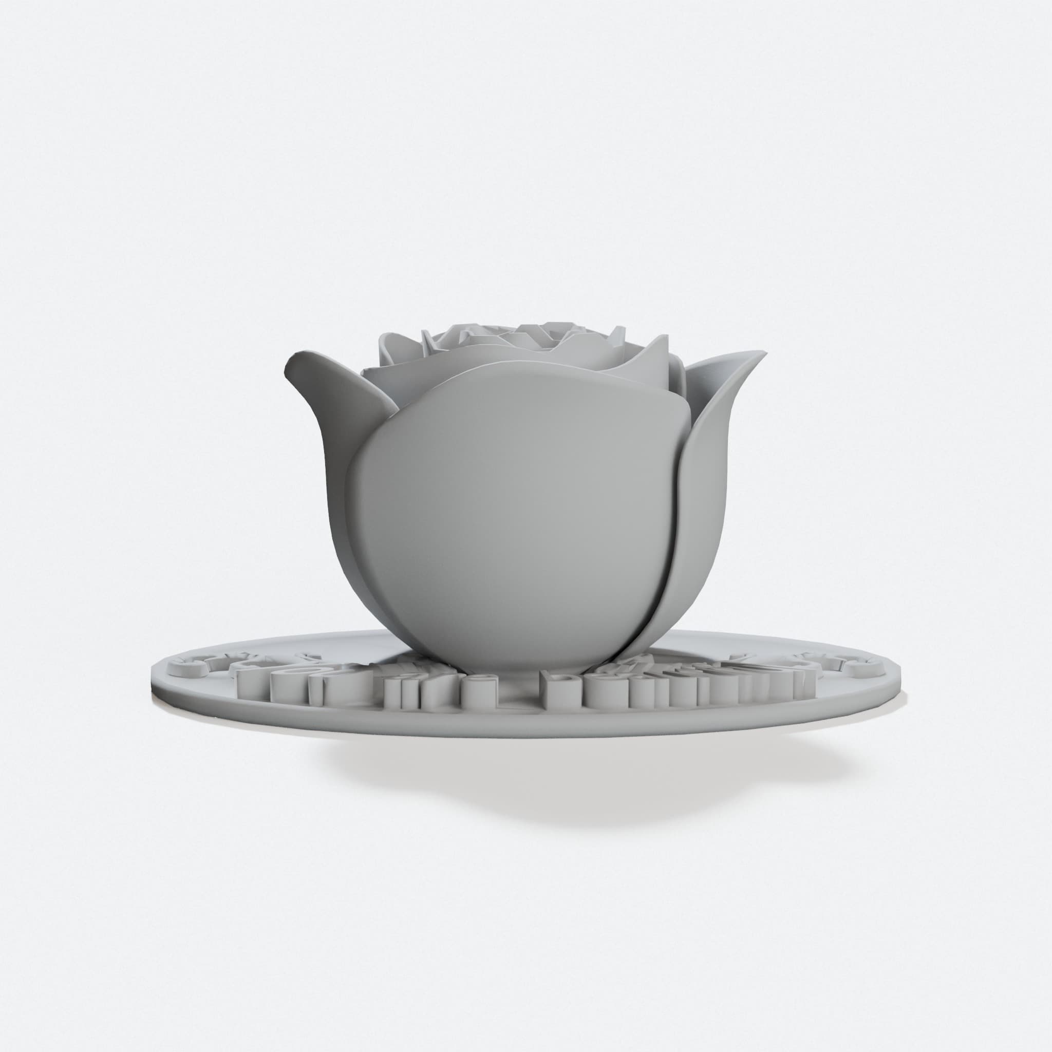 You Are Beautiful 3D Printed Ornament Valentine Gift, hero tilt