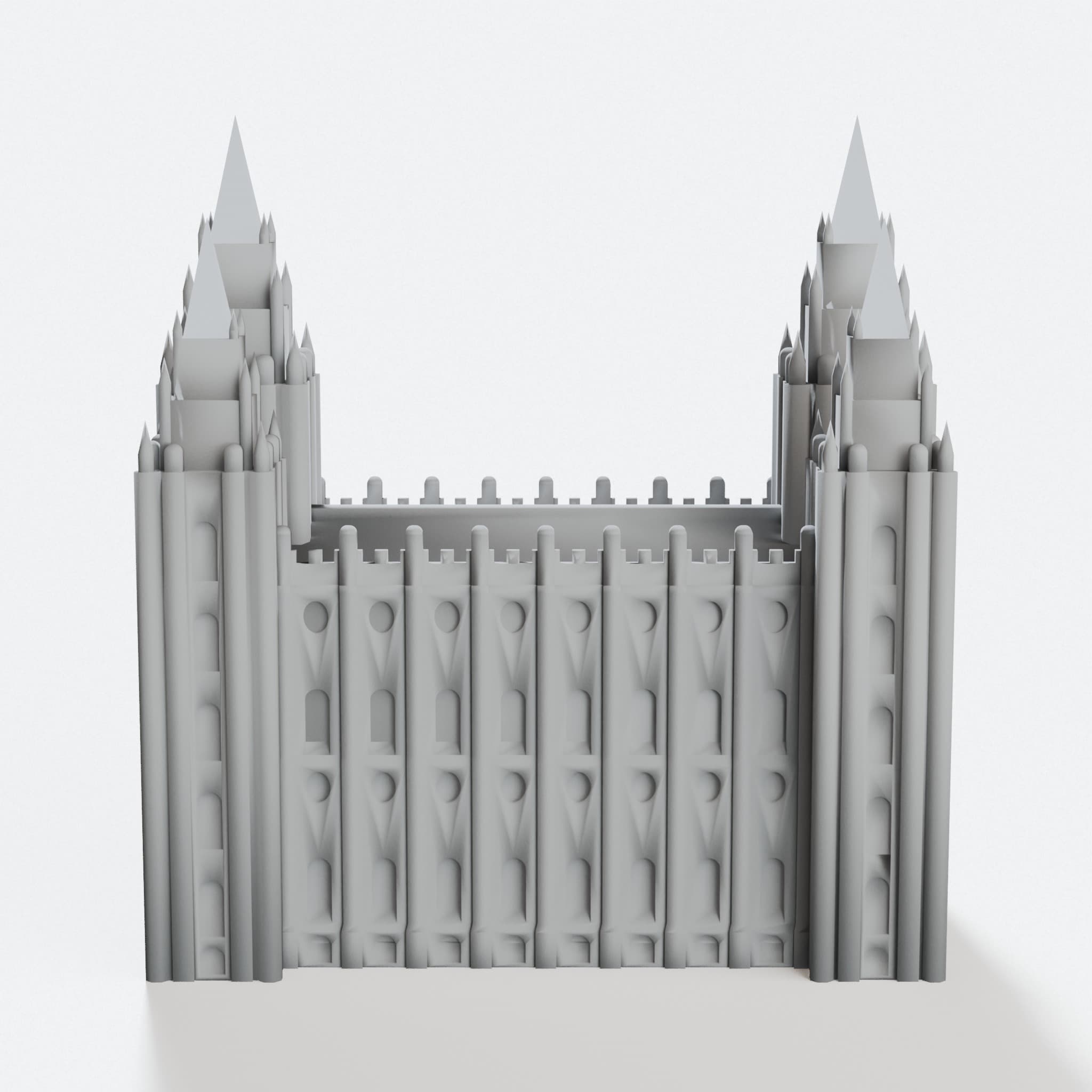 Salt Lake City Temple Architecture Display Model, hero tilt