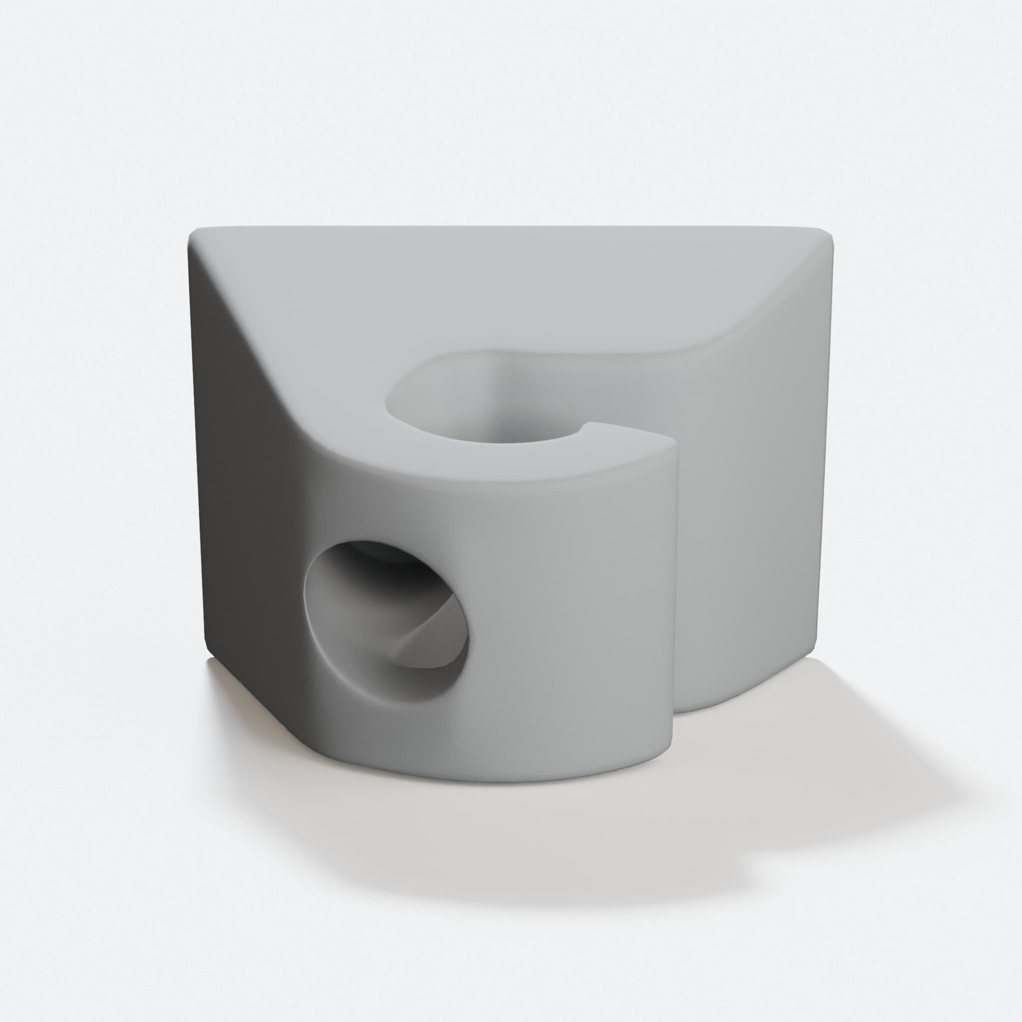 Corsa B Sun Visor Hook, 3D Printed Car Accessories, hero tilt