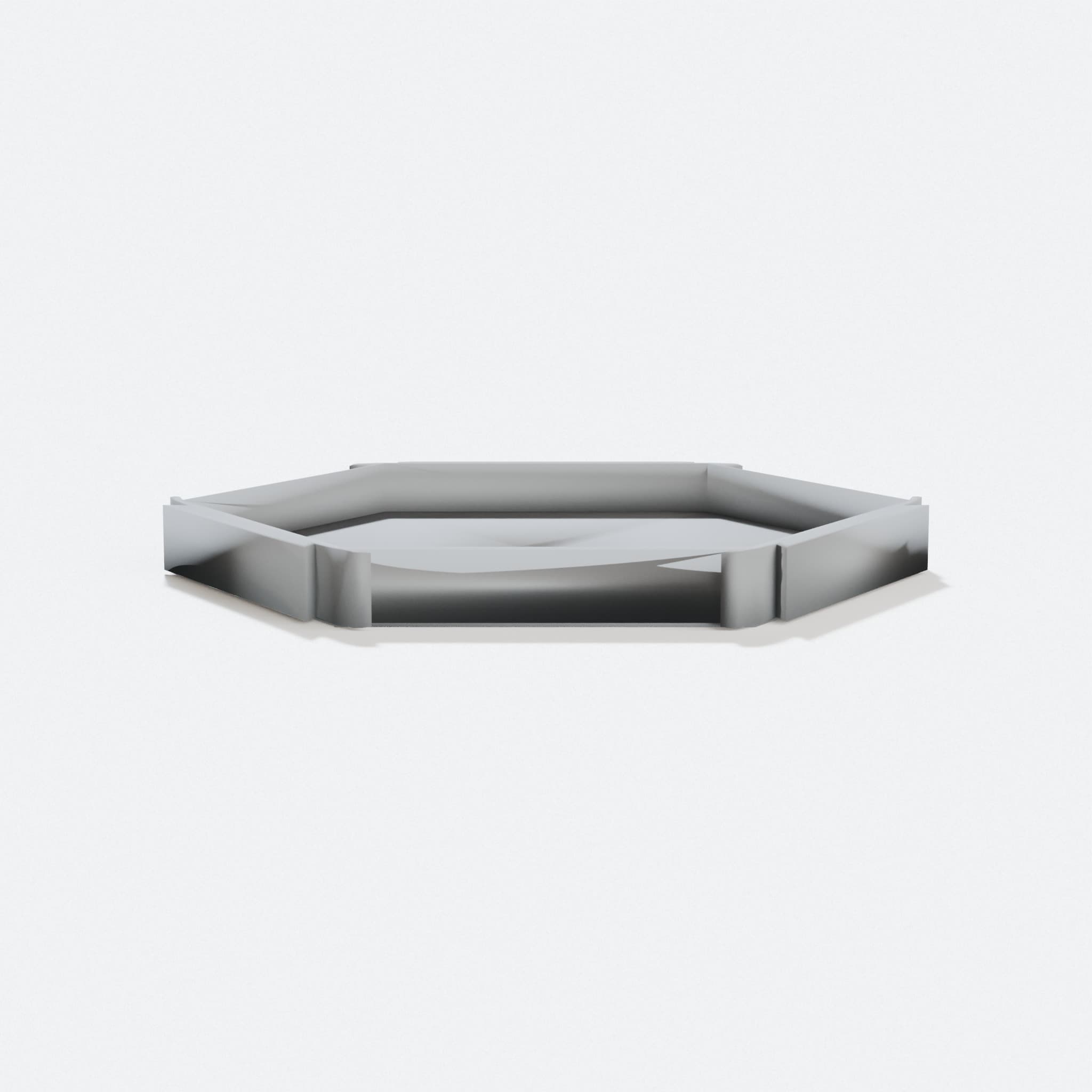 Hex Picture Frame Modular Wall System, hero tilt