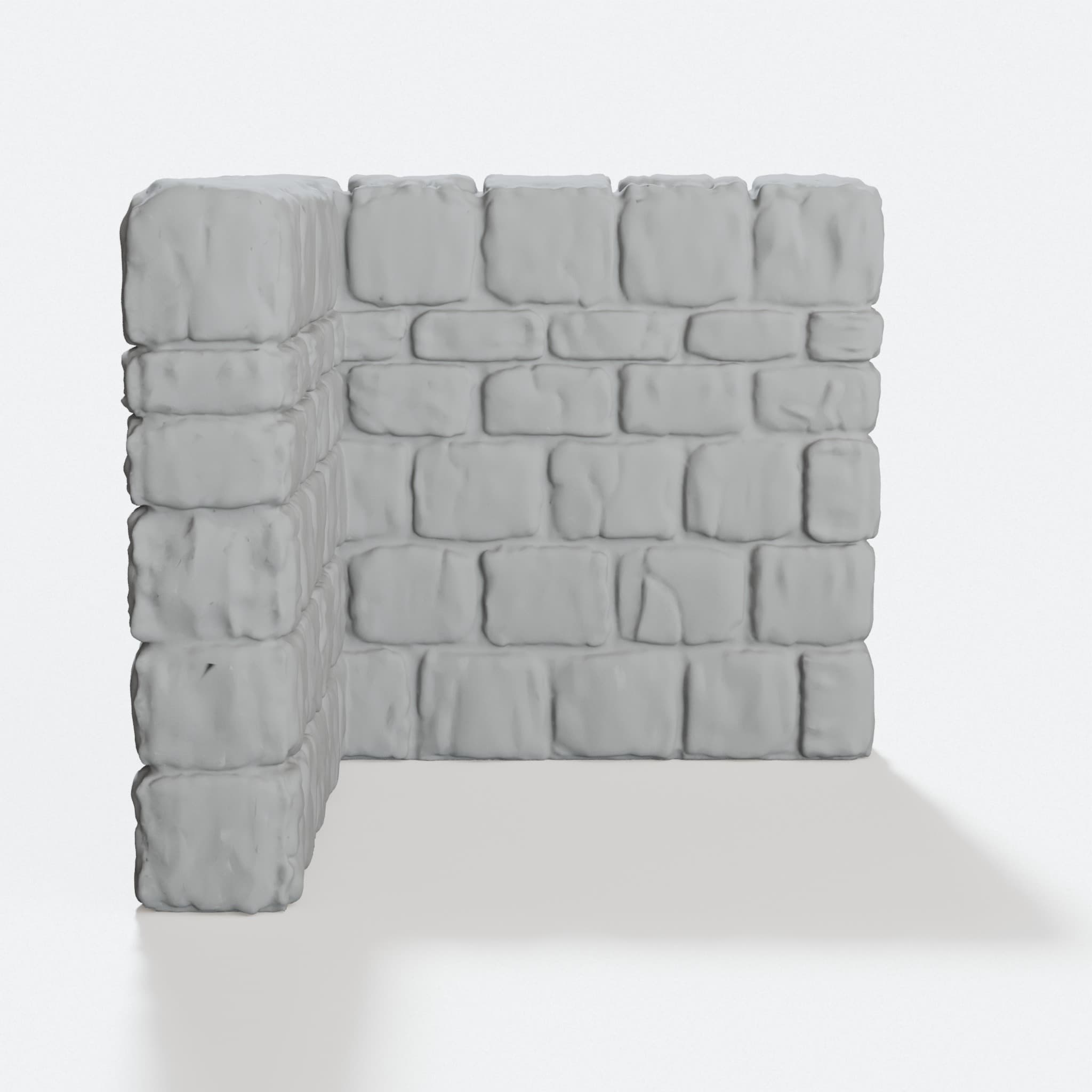 OpenForge 2.0 Dungeon Stone Corner Tile, hero tilt