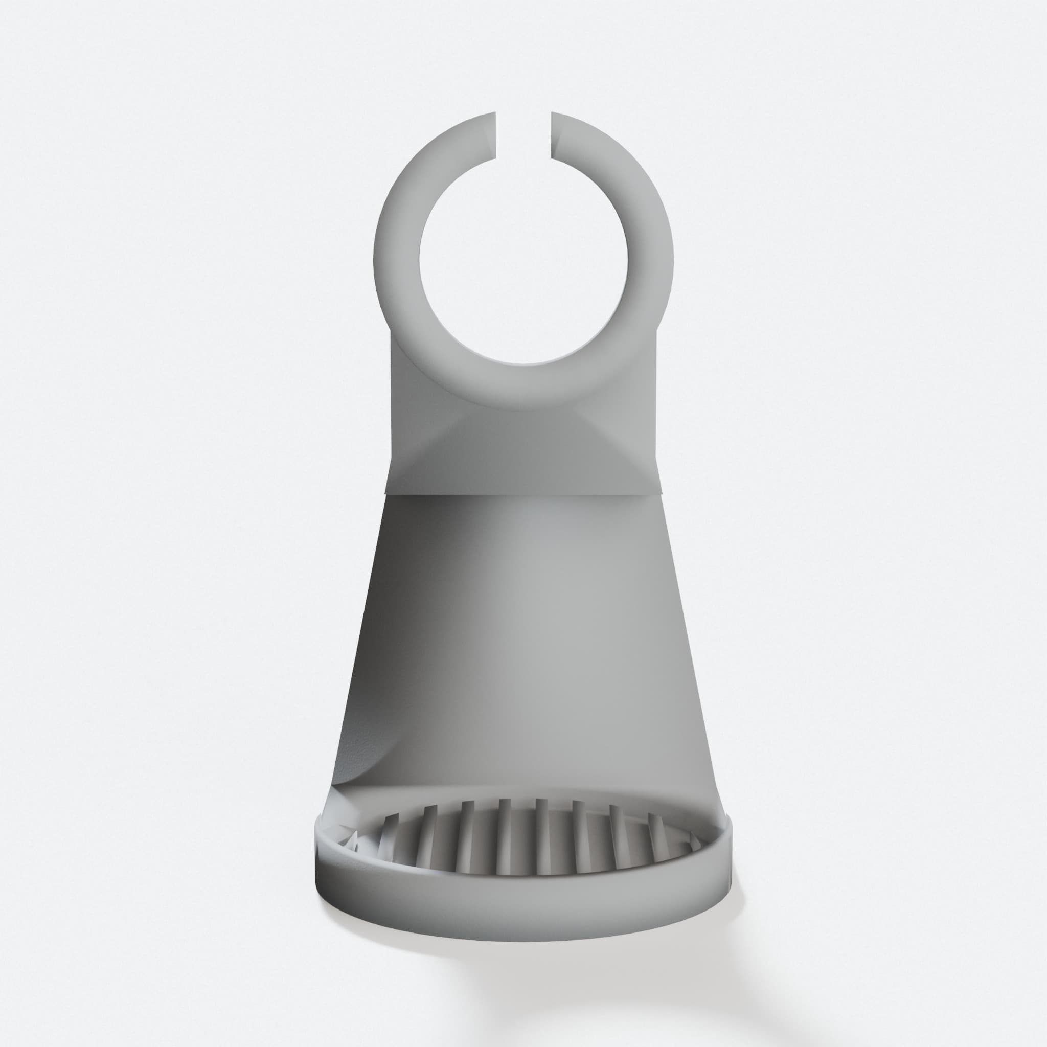 3D-Printed Laundry Detergent Drip Tray with Safety Lip, hero tilt