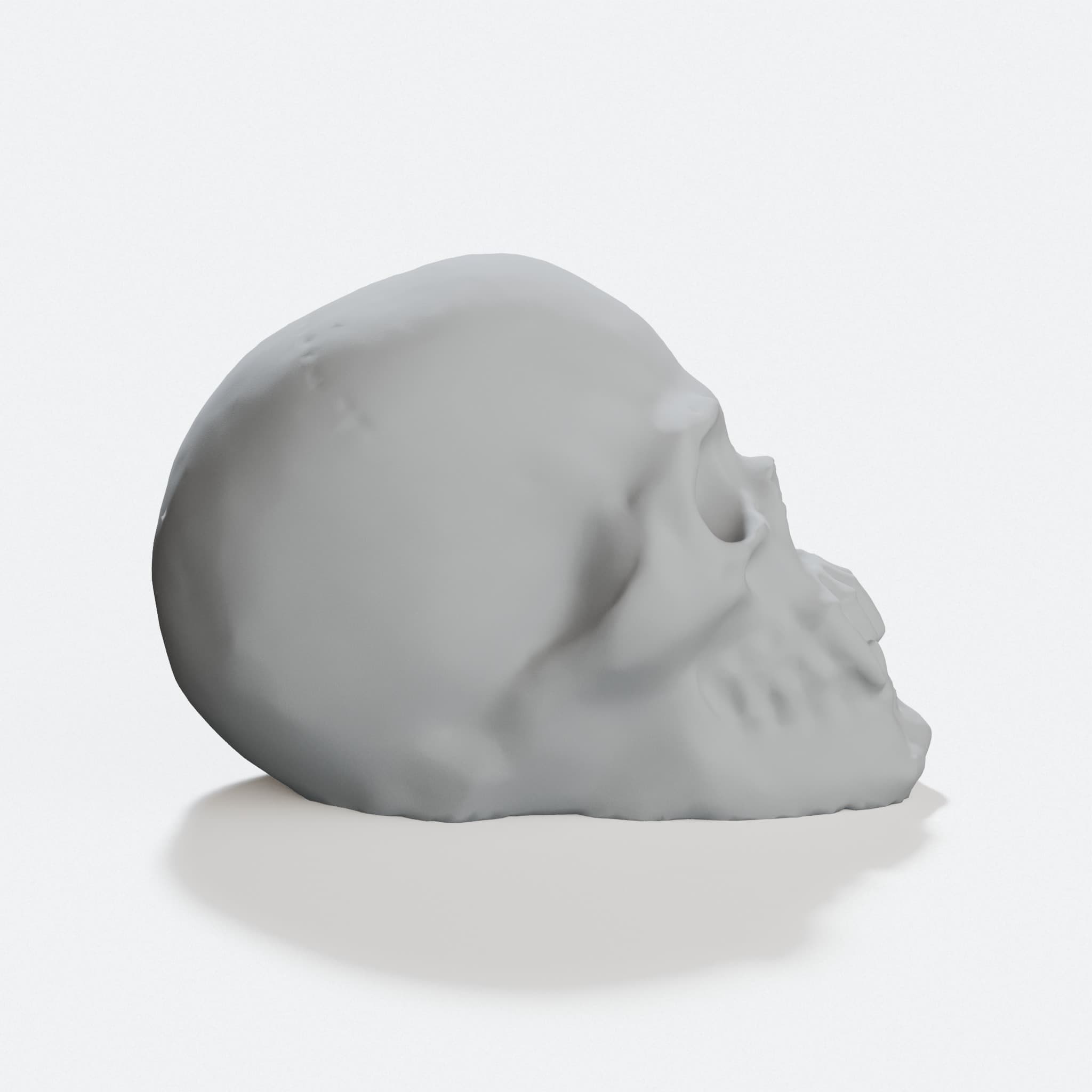 Chocolate Skull Mold Maker - 3D Printed, hero tilt