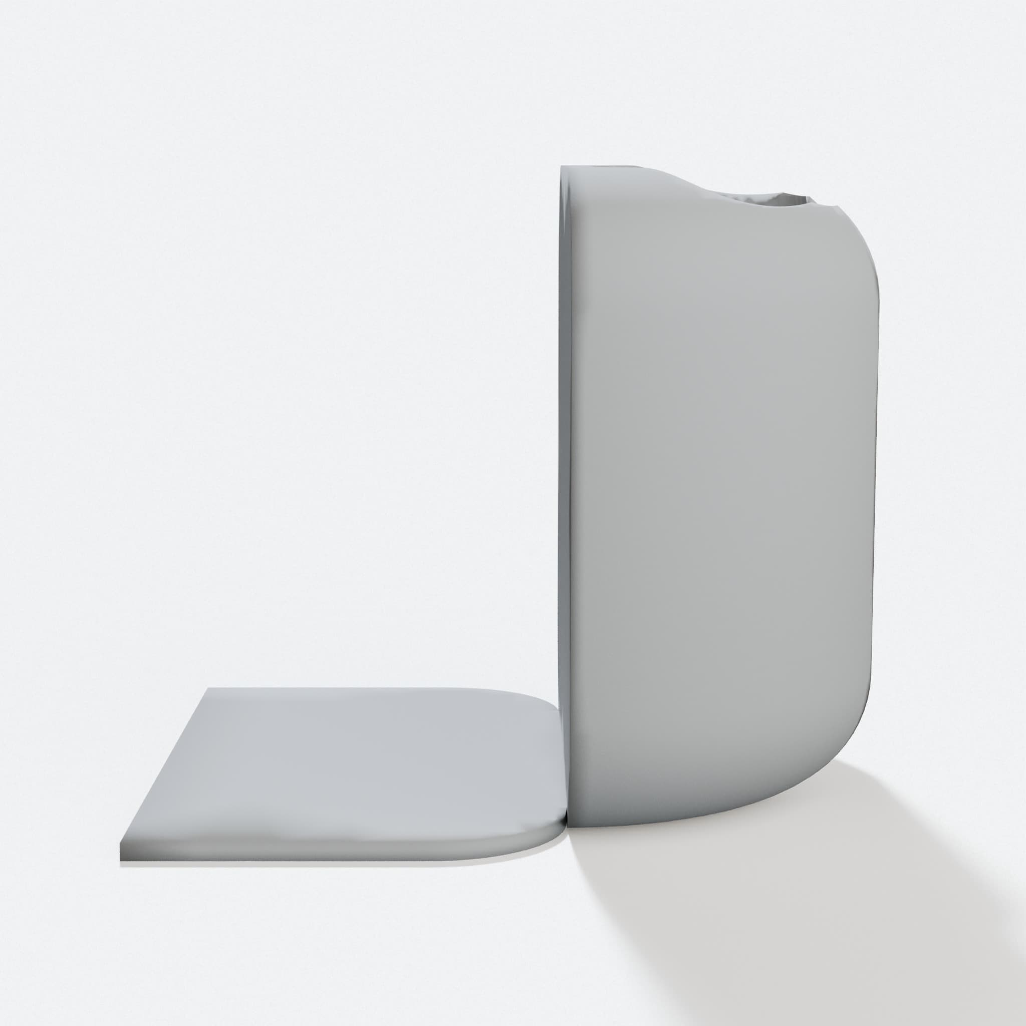 3D Printed Cable Holder Compatible with iPhone Lightning, hero tilt