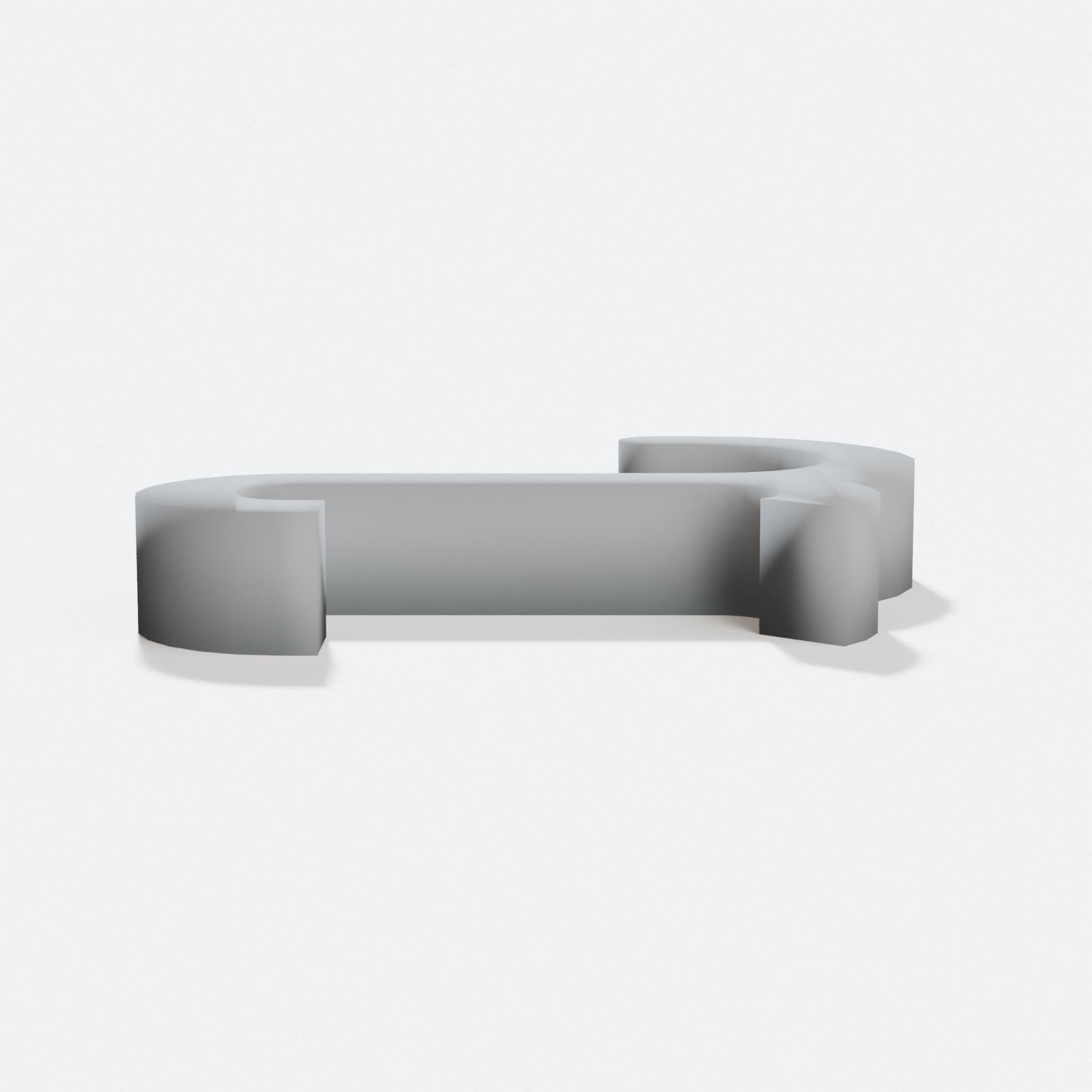 Snap Wire Shelf Hook for 3D Printed Organizers, hero tilt