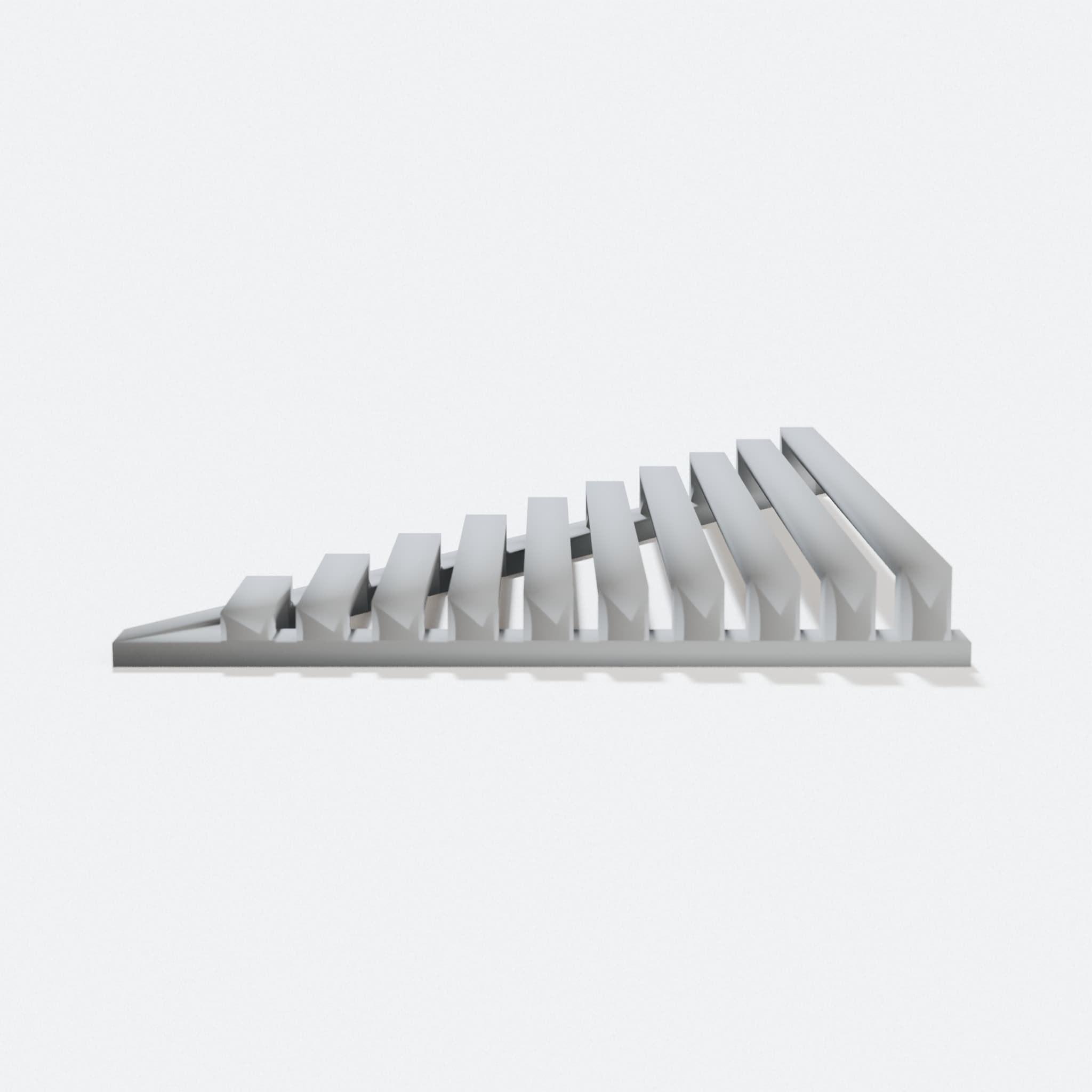 10-100 mm Bridge Test Set for 3D Printers, hero tilt