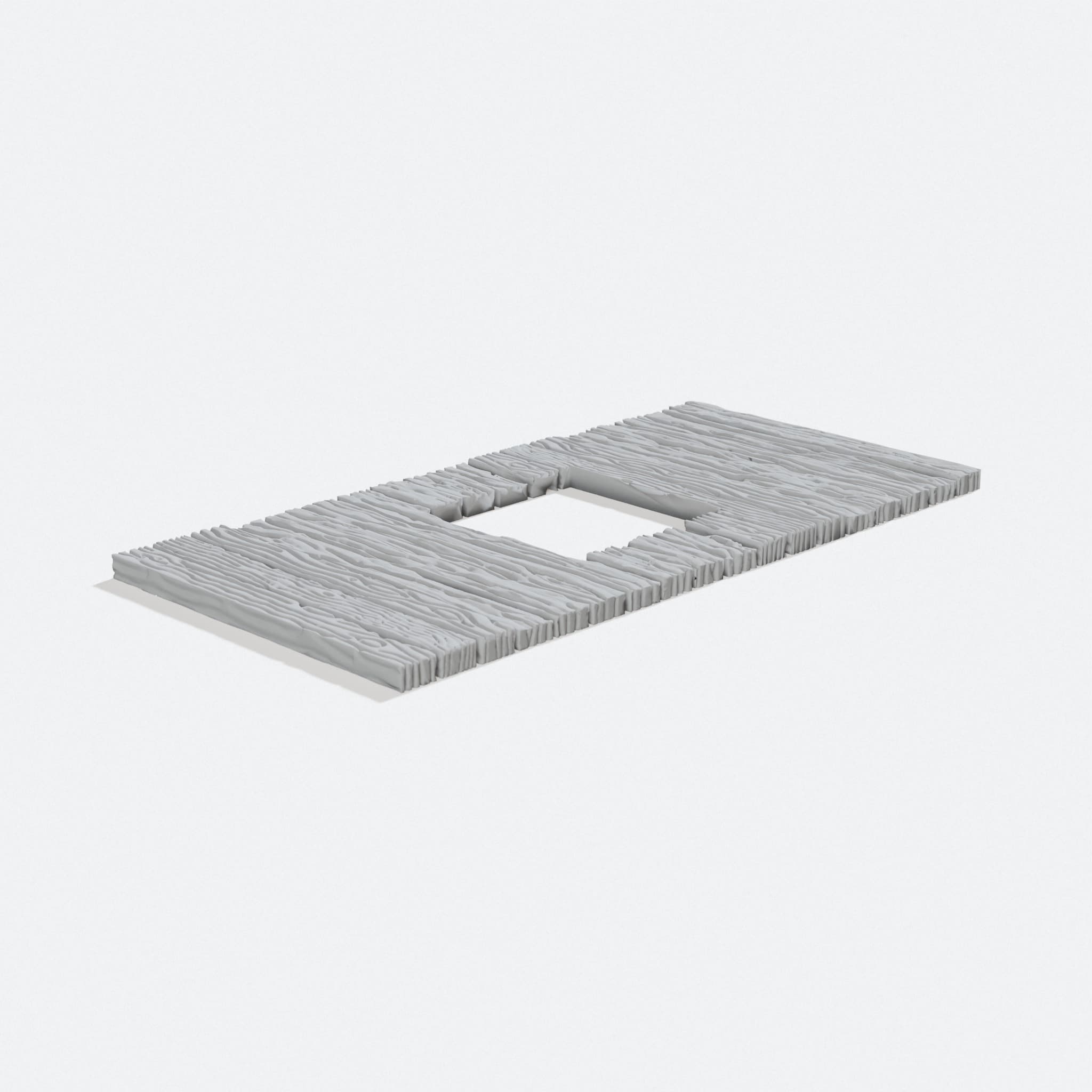 OpenForge 2.0 Docks Trap Doors 3D Printed Toy Set, turn three quarter