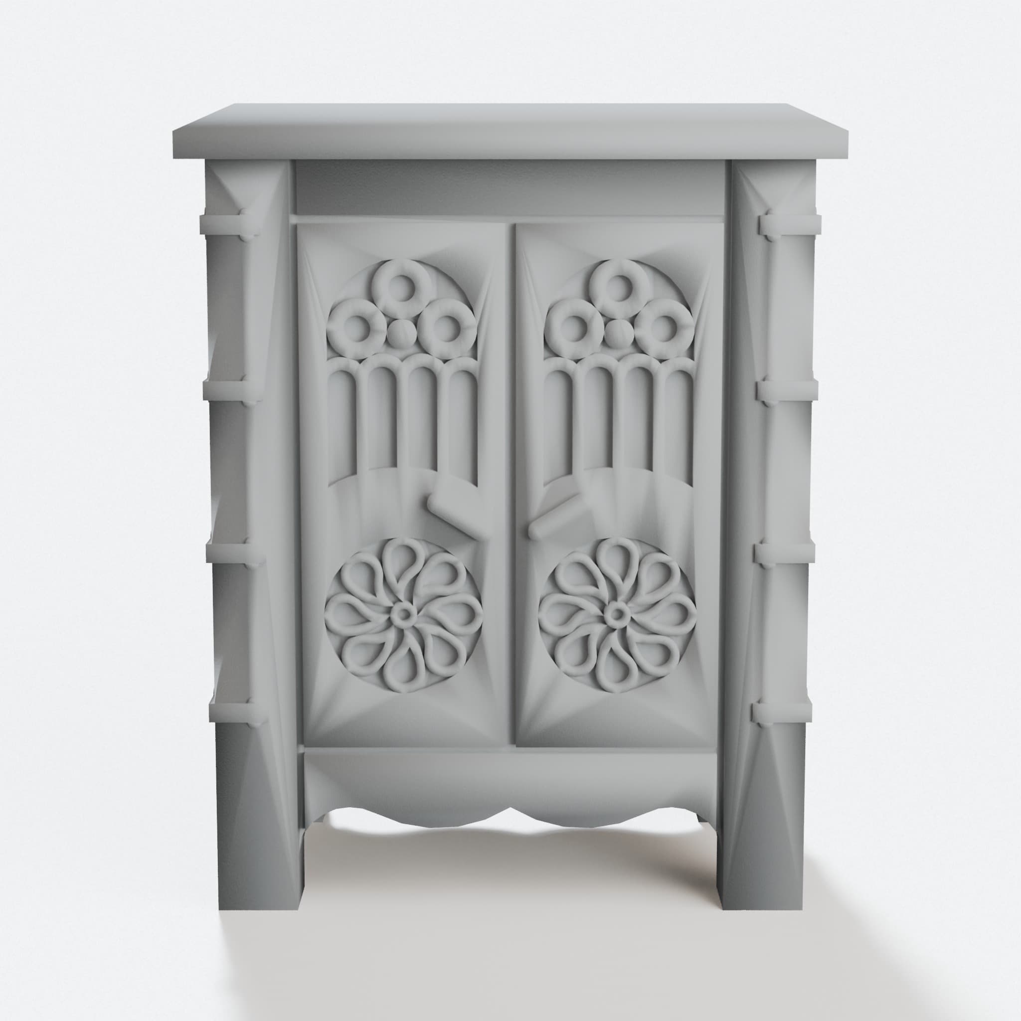 OpenDungeonTiles Cabinet, D&D Furniture Tile, hero tilt