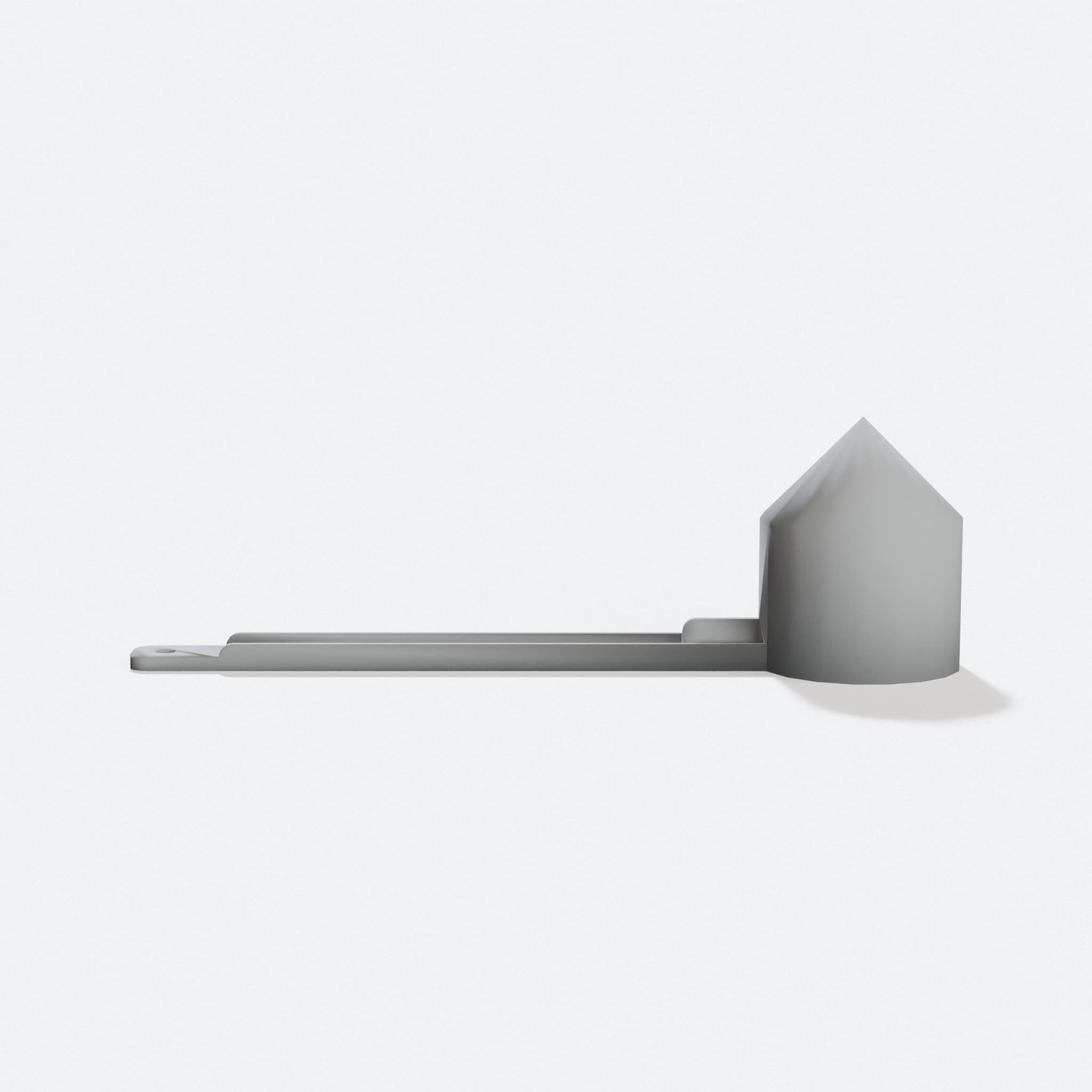 Coffee Dosing Spoon – 3D Printed Kitchen Accessory, hero tilt