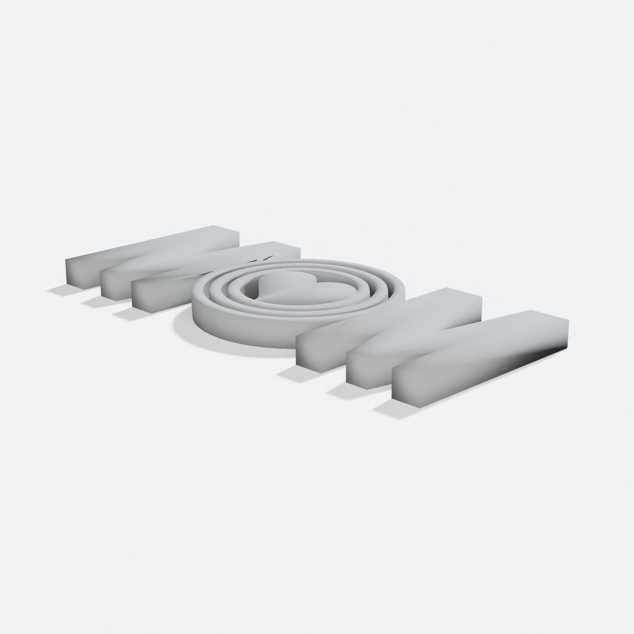 Compatible with Ring MOM Gimbal 3D Printed Toy, turn three quarter