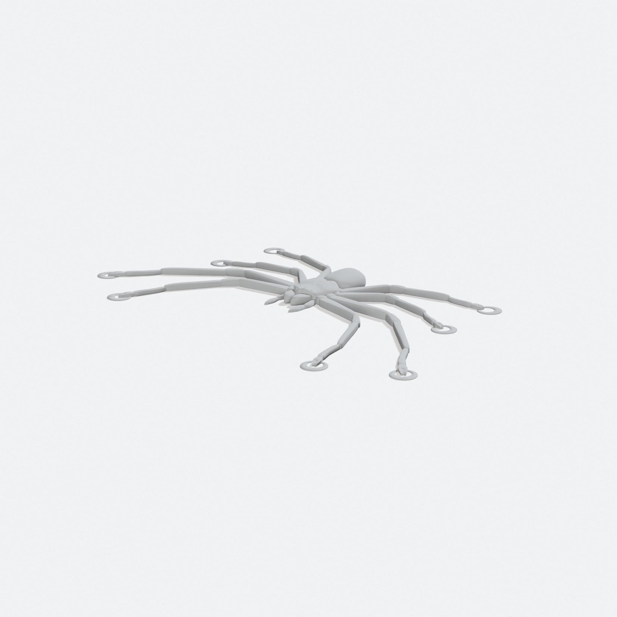 Huntsman Spider 3D Printed Home Decor, turn three quarter