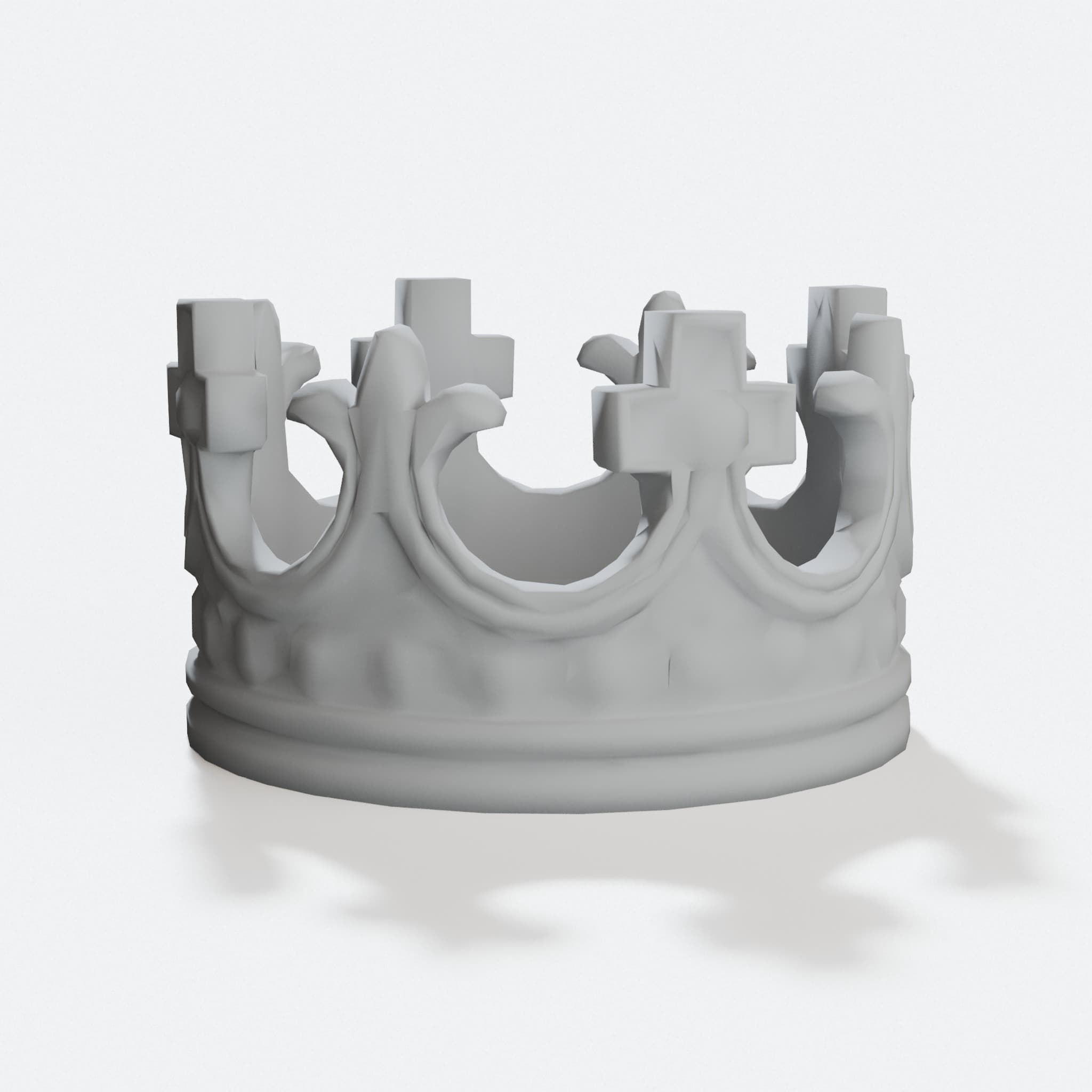 Royal Crown 3D Printed Toy, hero tilt