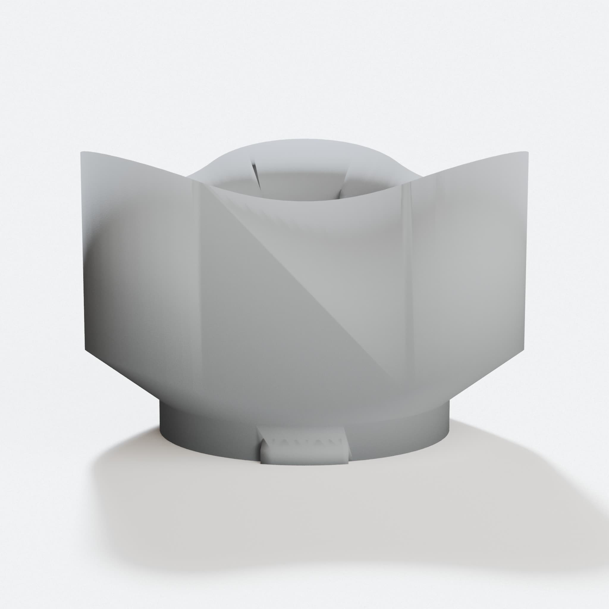 Customizable Stacking Container for 3D Printed Organizers, hero tilt