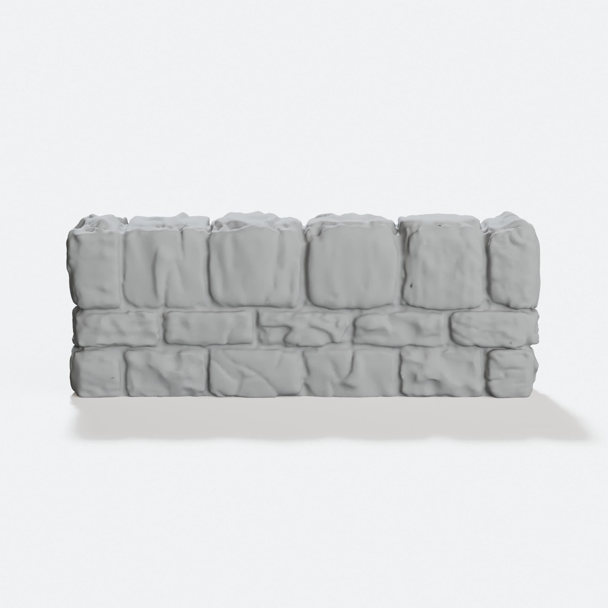 OpenForge 2.0 Dungeon Stone Low Wall Tile Set, hero tilt