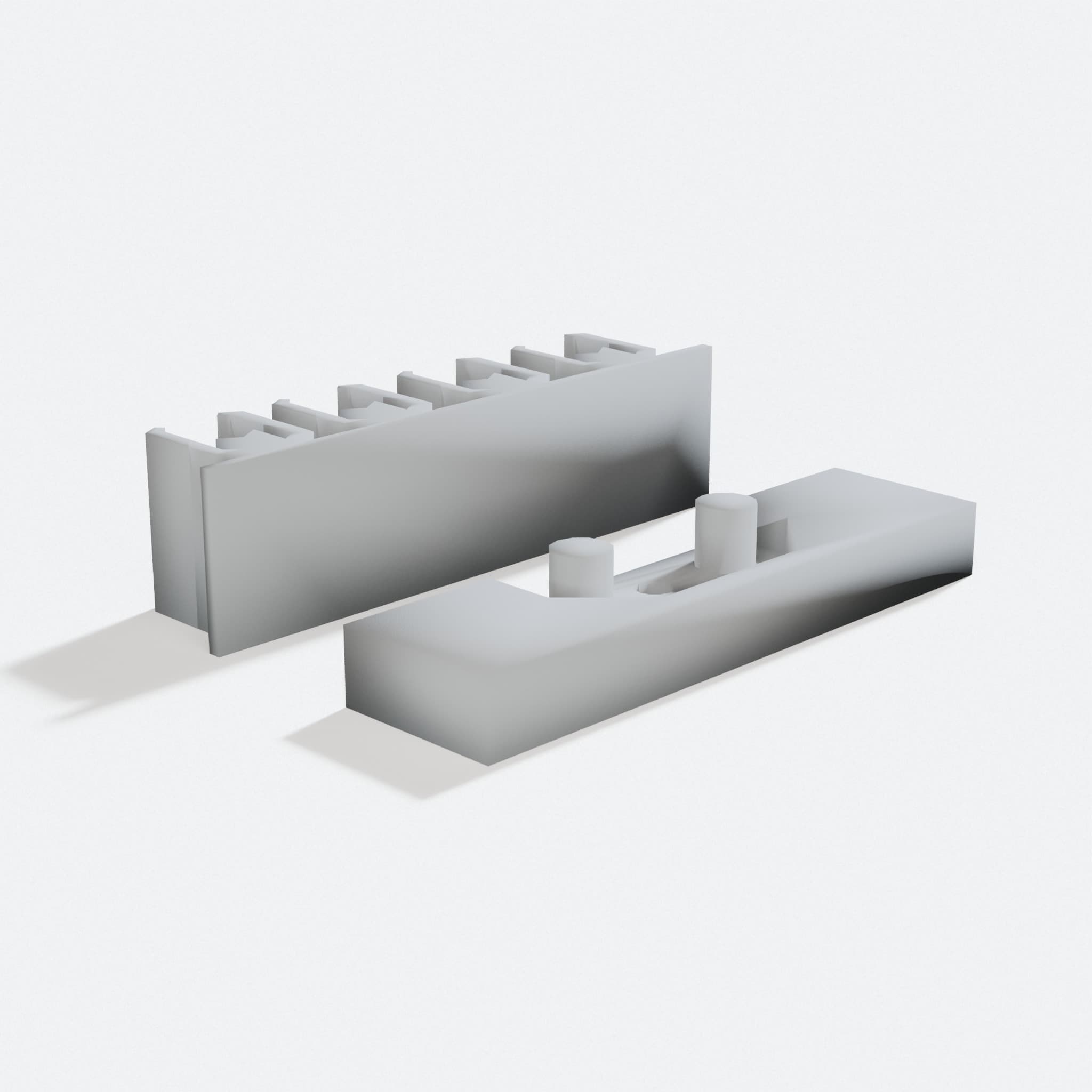 Compatible with Milwaukee 3D Printed Driver Bit Holder, turn three quarter