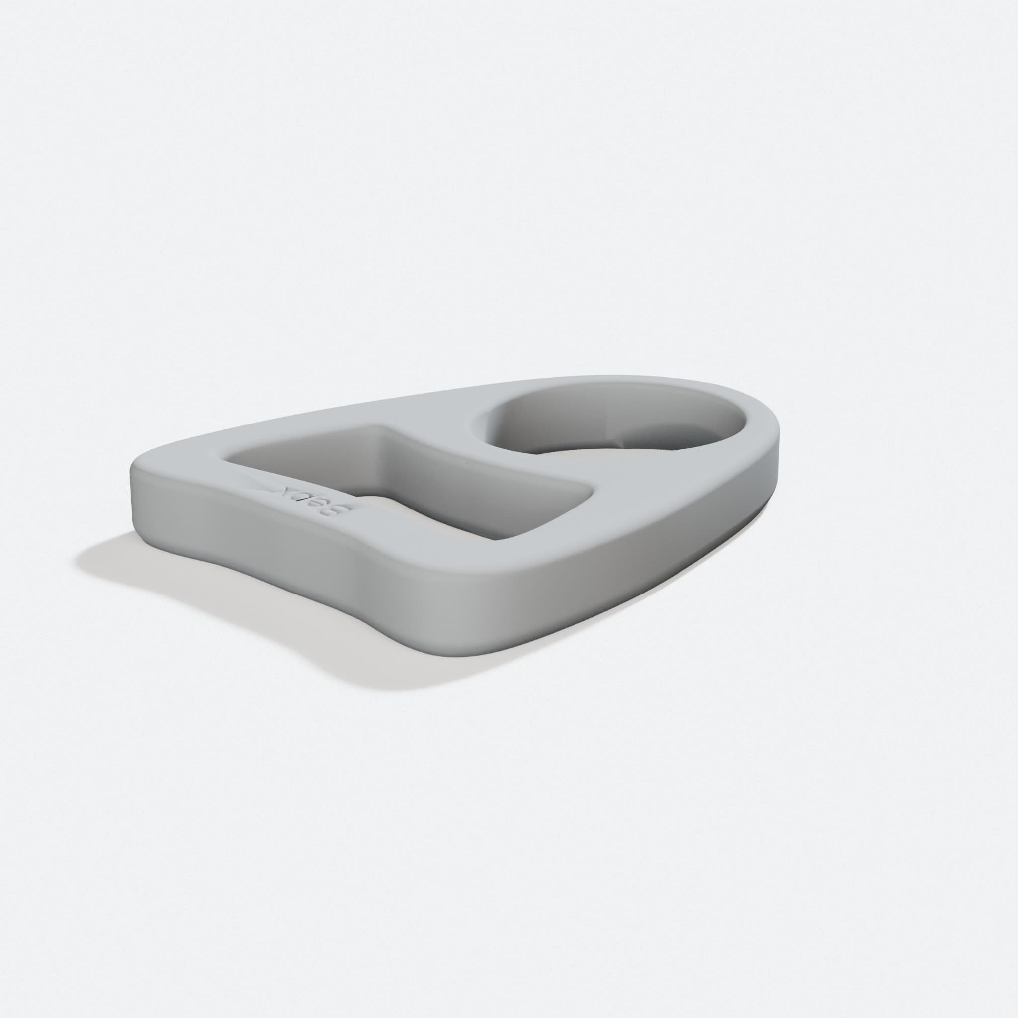 18L Water Tank Handle for 3D Printed Kitchen Accessories, turn three quarter