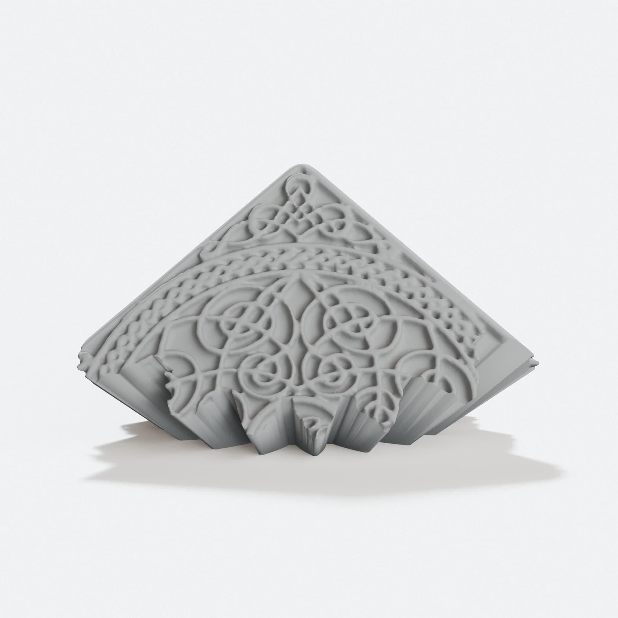 Celtic Pattern Gear Cube Fidget Toy, hero tilt