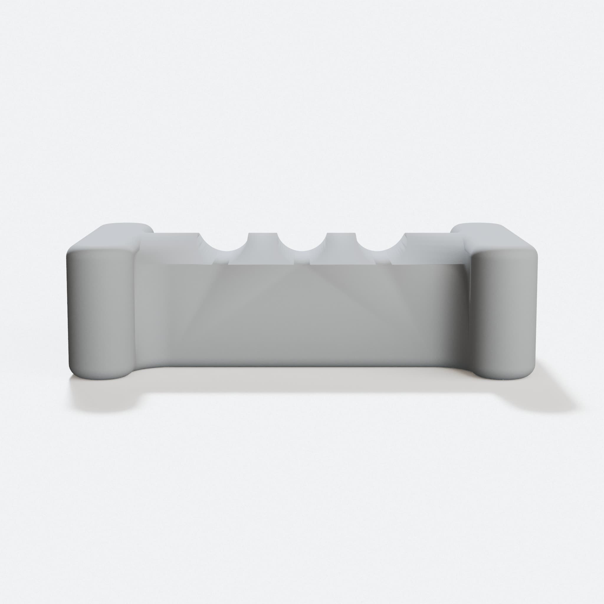 3D Printed Paint Brush Holder for Workshop Organization, hero tilt