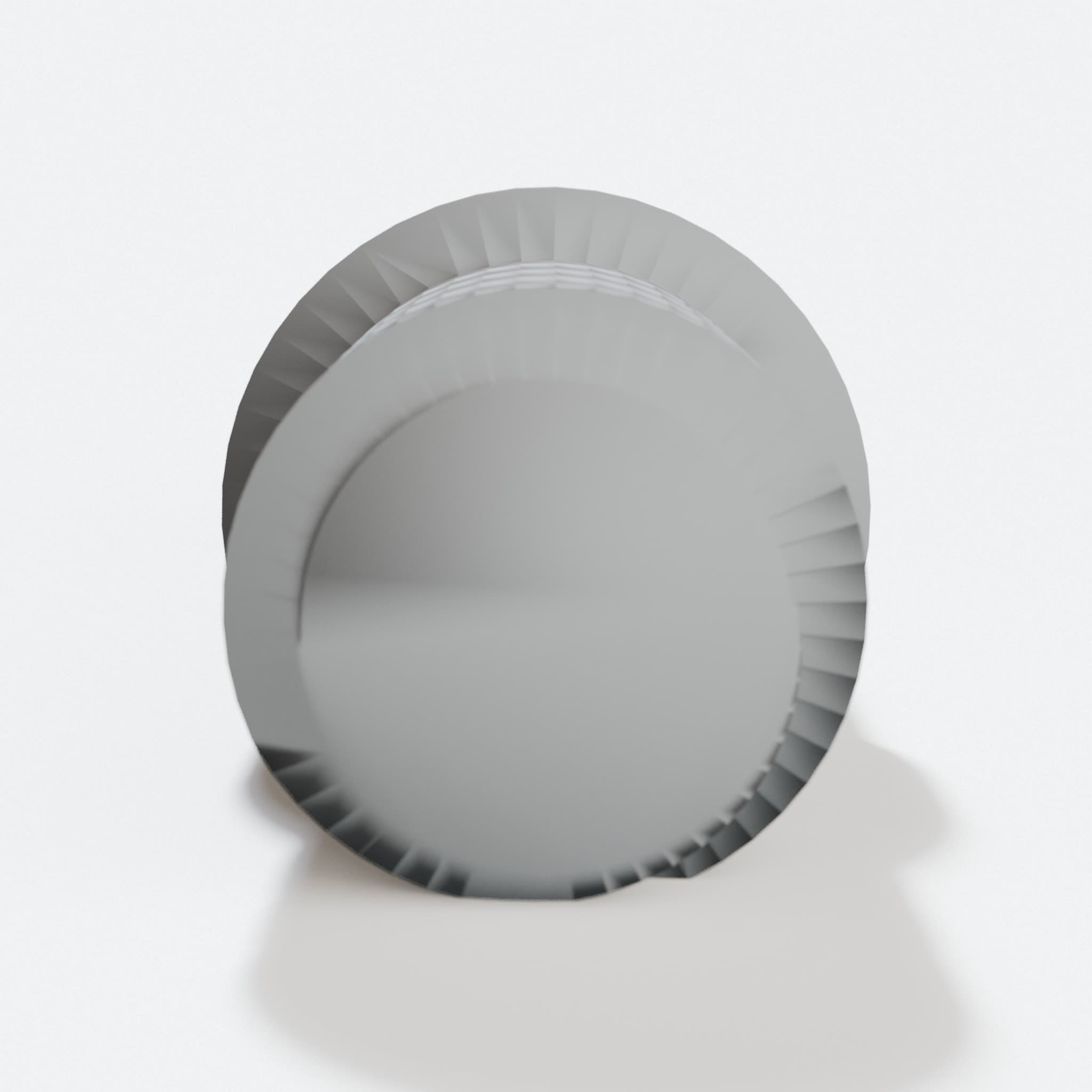3D-Printed Threaded End for Paint Roller Handle, hero tilt