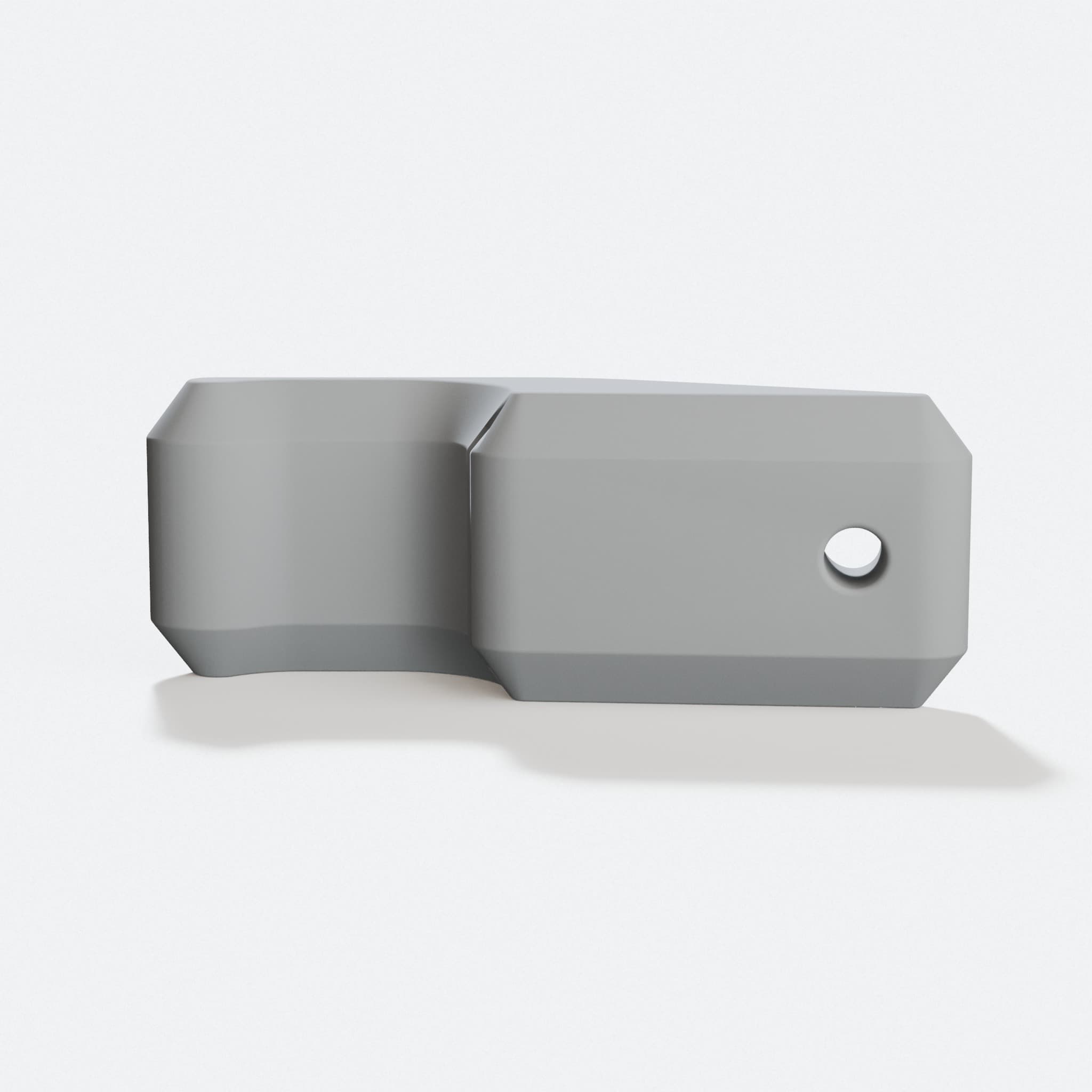 3D Printed Bottle Opener with 1 Eurocent Coin