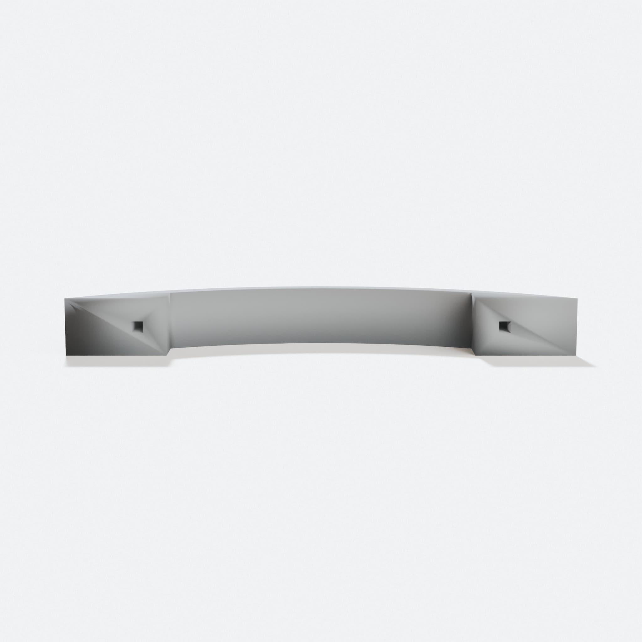 Simple 3D Printed Door Handle for Home Decor, hero tilt