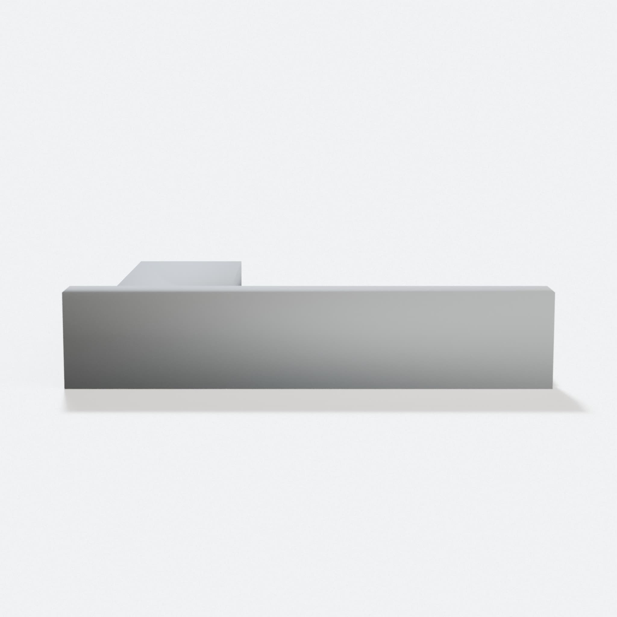 Try Square Ruler with Cut-Out Guide, Workshop Tool, hero tilt