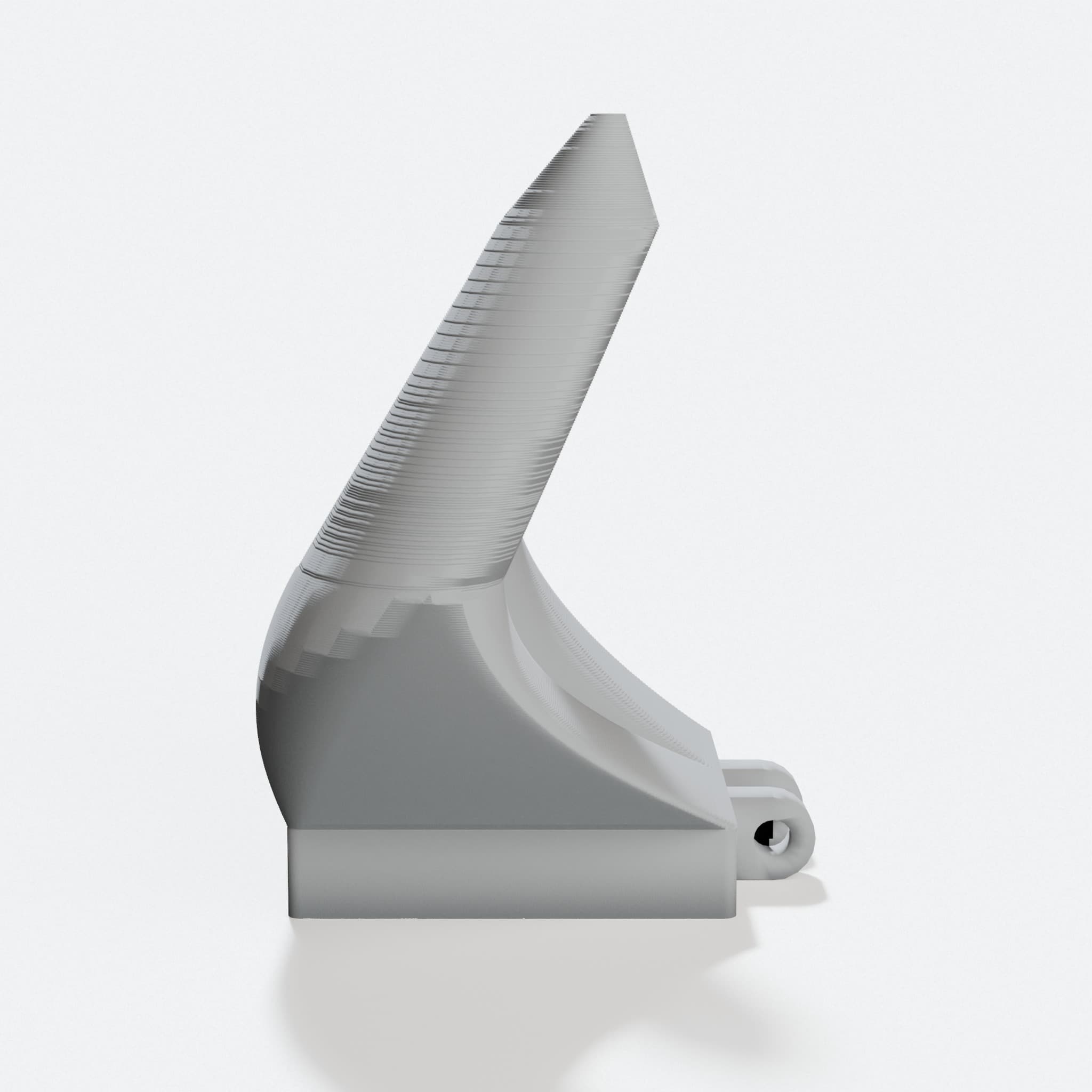 Compatible with Prusa i3: Fan Duct for E3D Hotend Active Cooling, hero tilt
