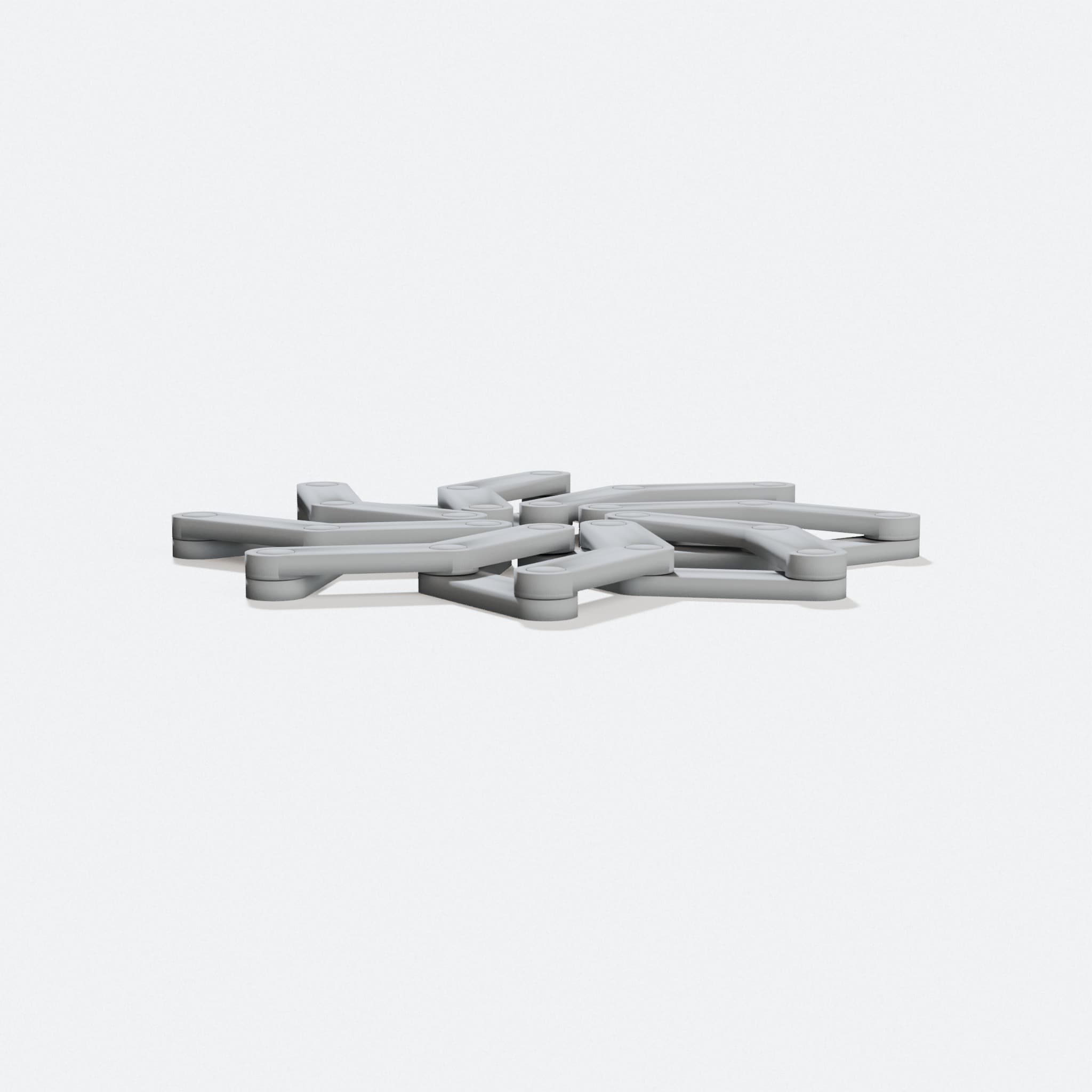 Star Hinge Fidget Toy, 3D Printed, hero tilt