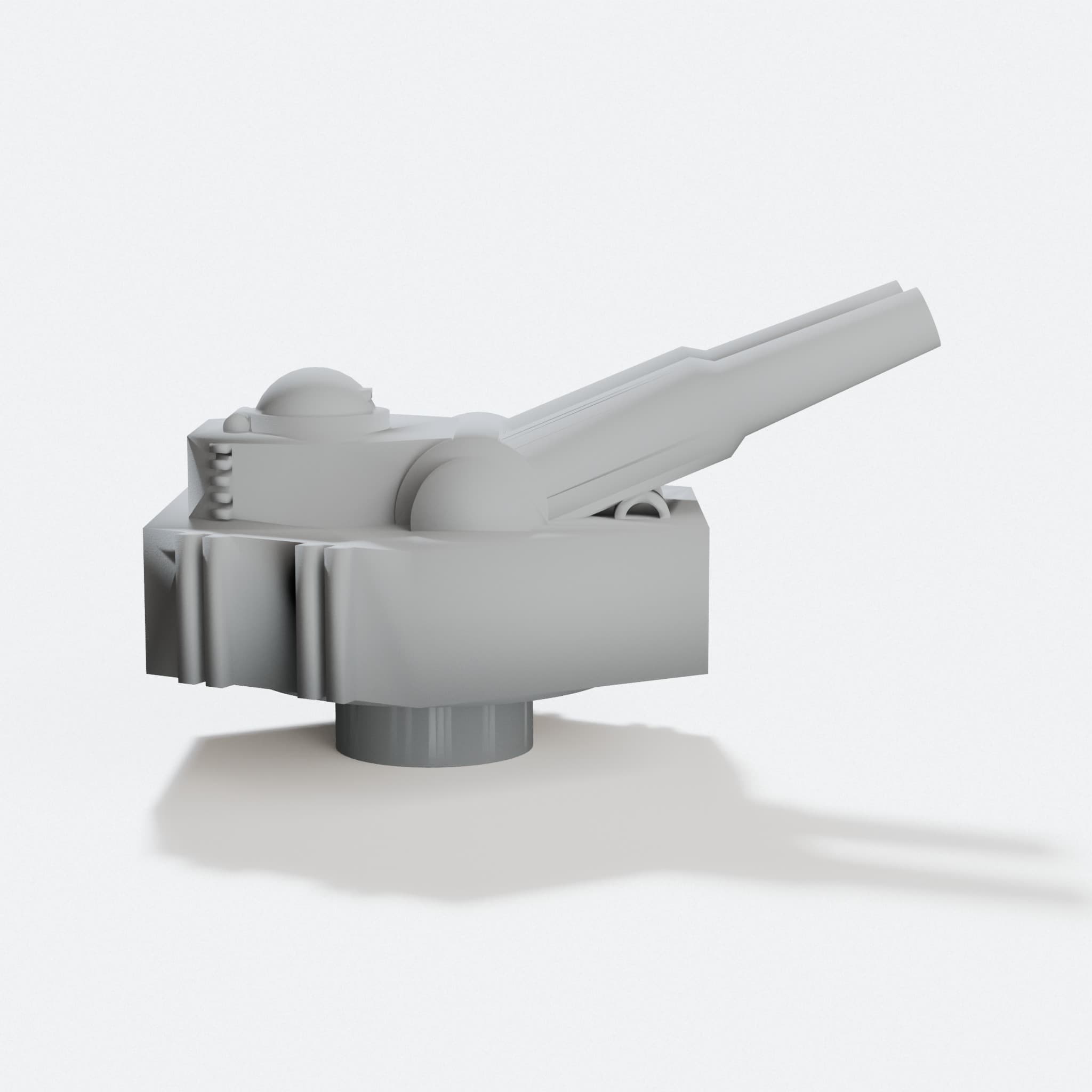 Tiny Turret Topper for MP Mini 3D Printer, hero tilt
