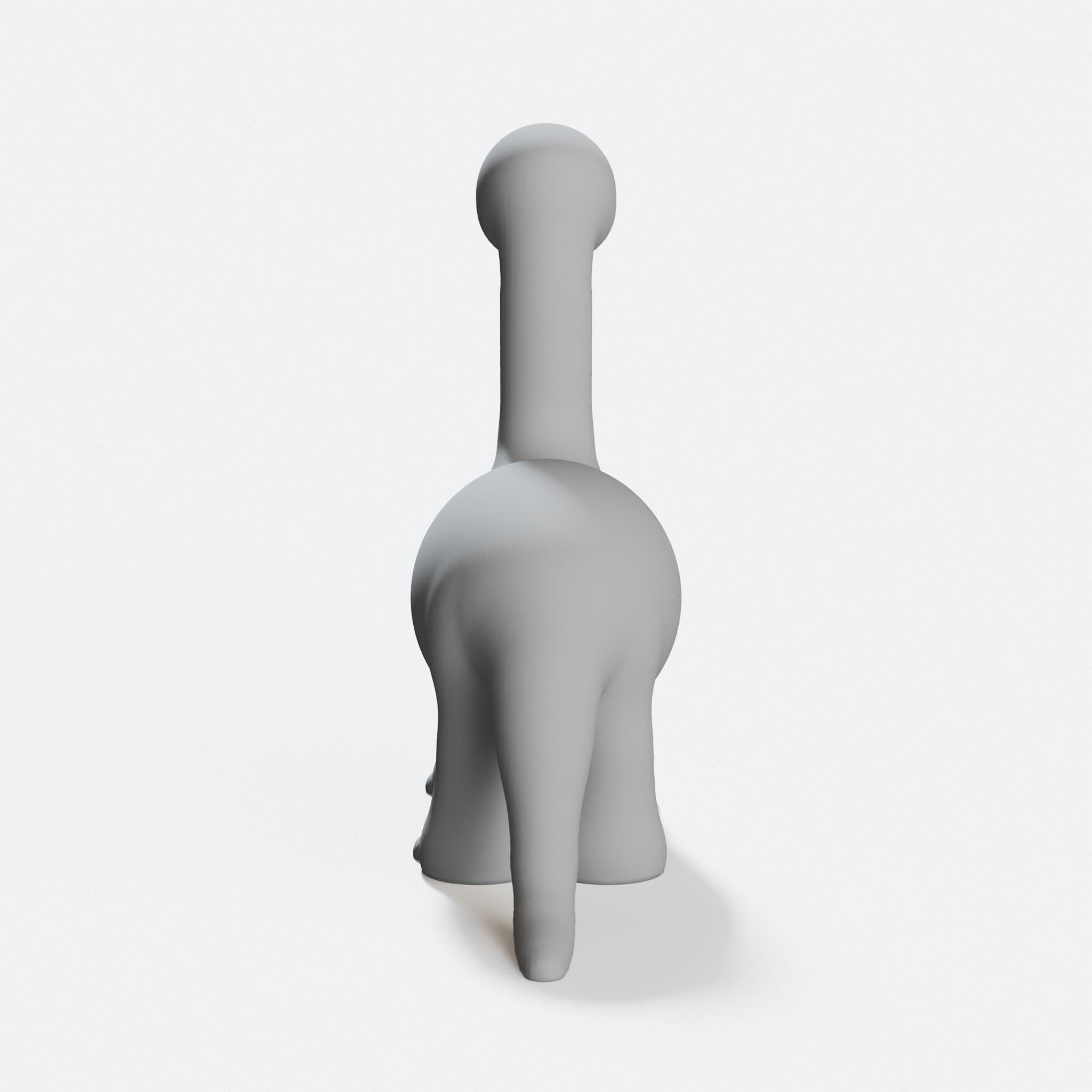 3D Printed Brachiosaurus Dinosaur Toy for Kids, hero tilt