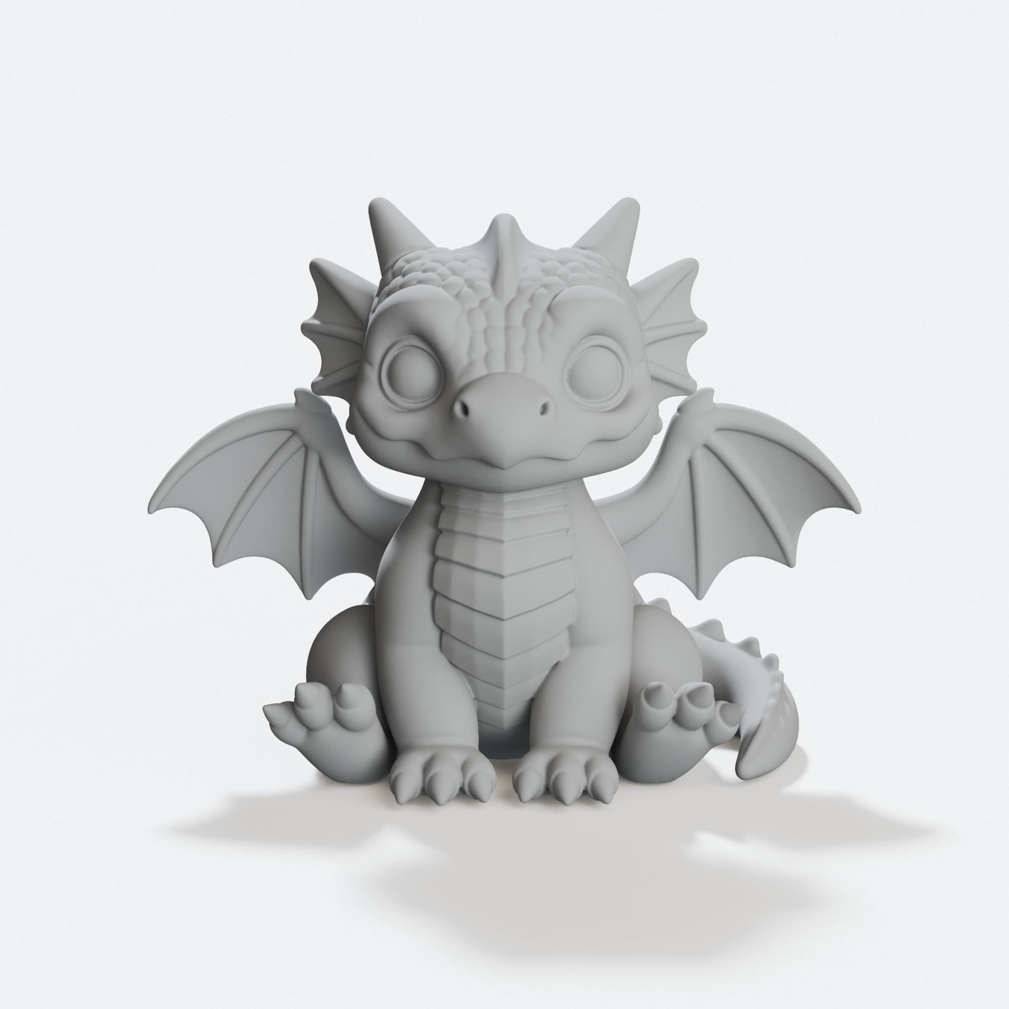 Drago Fofinho 3D Printed Toy