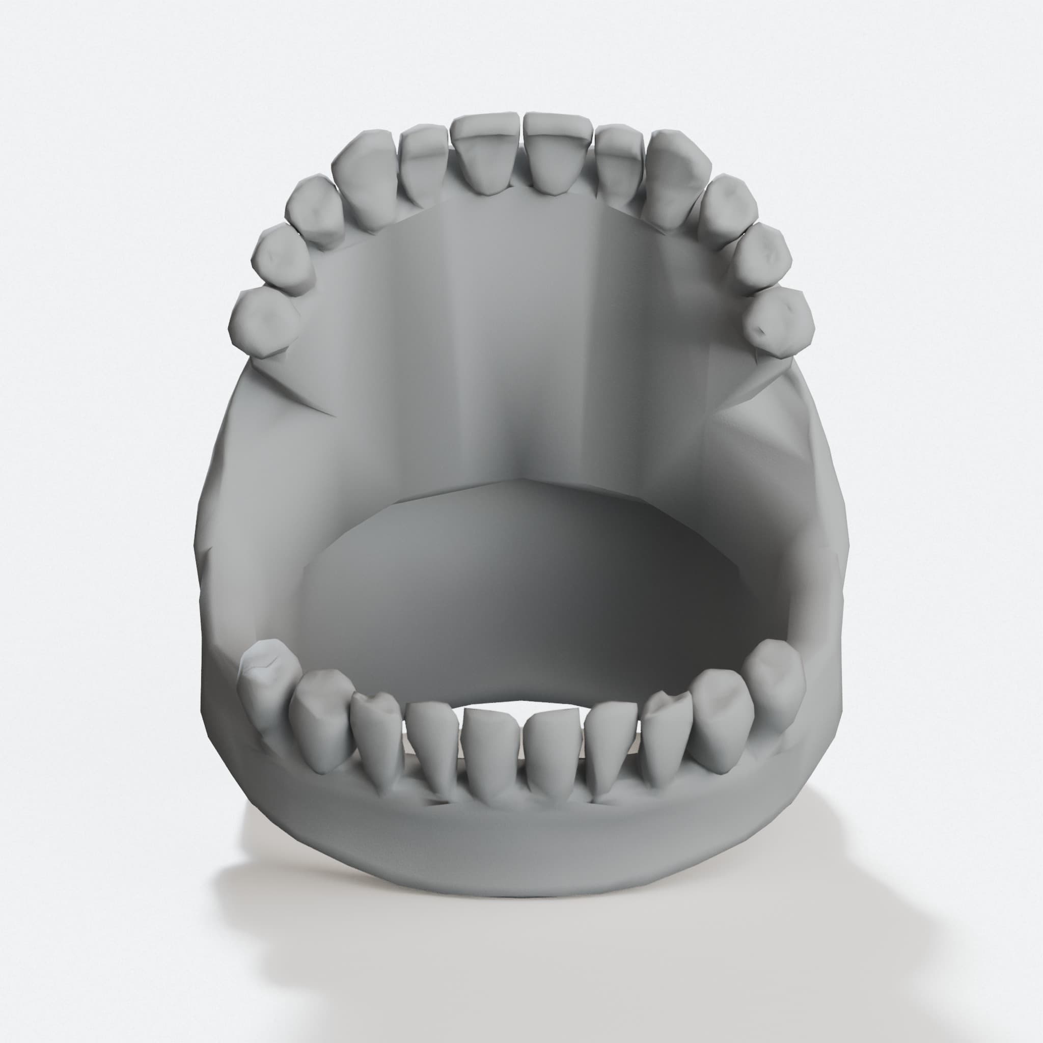 Dasaki Skull Ring, 3D Printed Gift, hero tilt