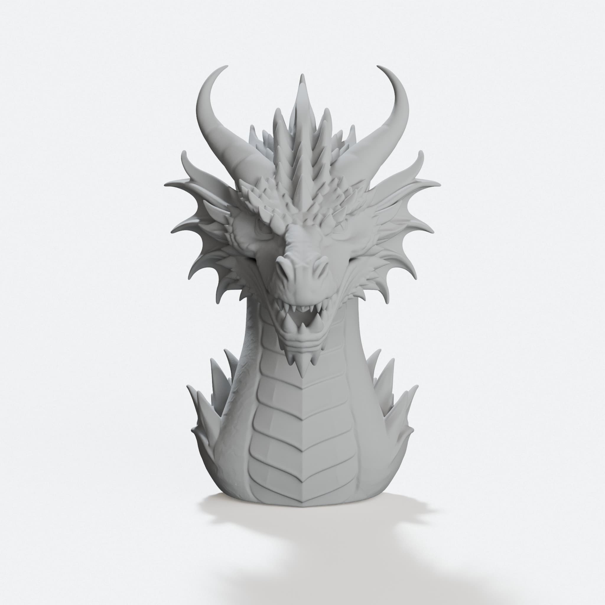 Dragão Dragon Figure – 3D Printed Toy, hero tilt