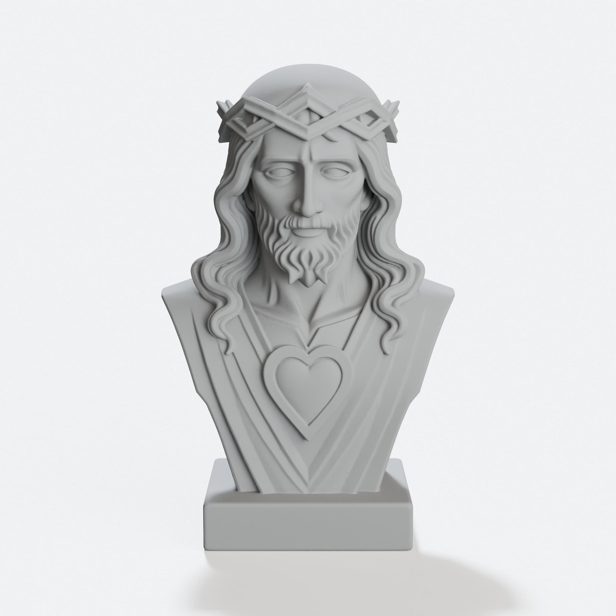Busto Jesus, hero tilt