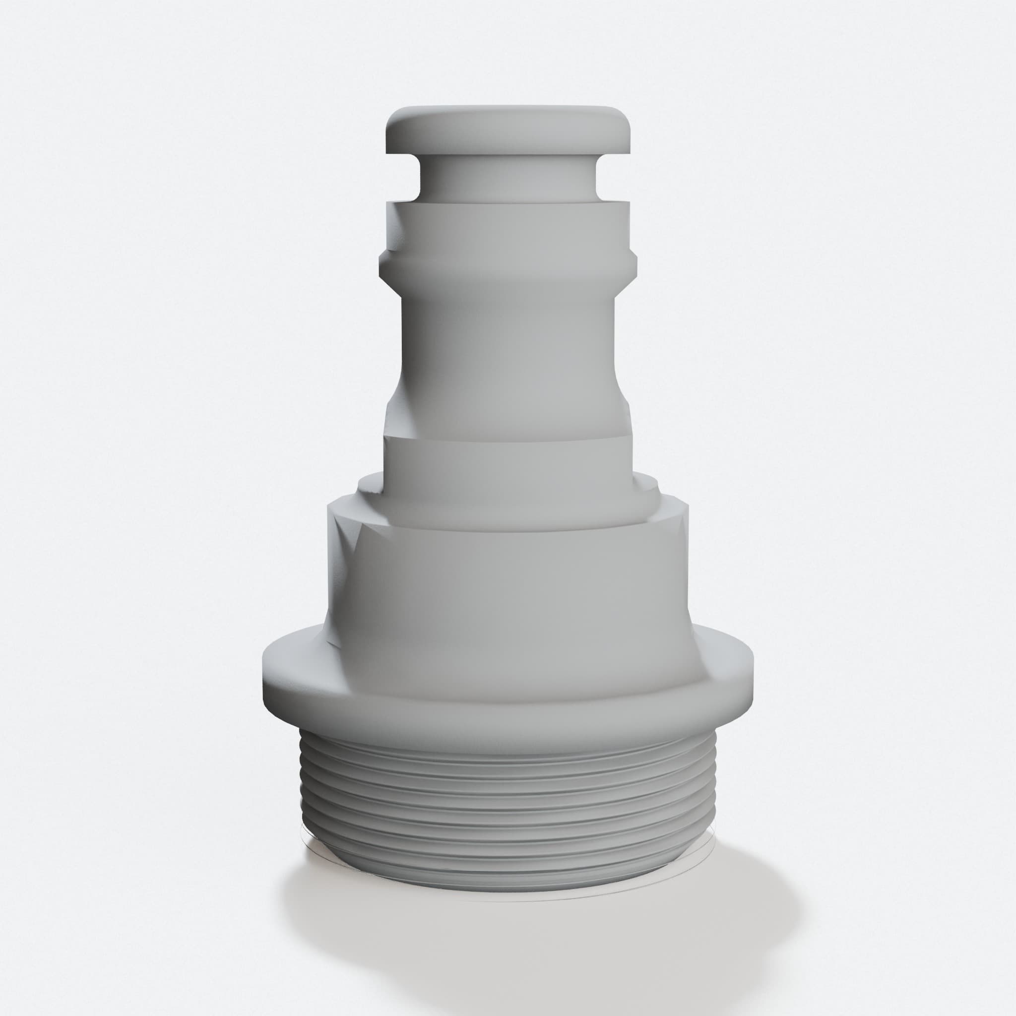 Gardena to Faucet Adapter, 3D Printed Outdoor Gear, hero tilt