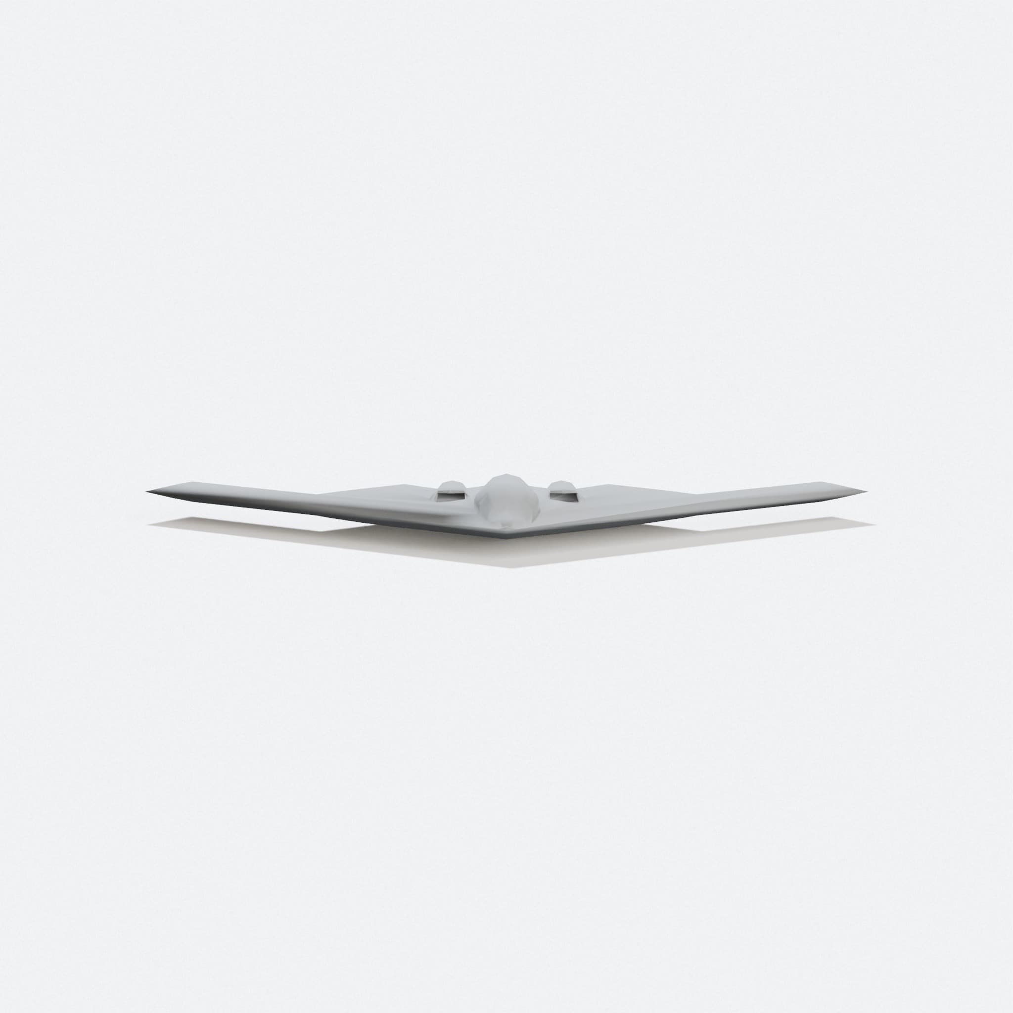 B2 Spirit Stealth Bomber 3D Printed Toy Model, hero tilt