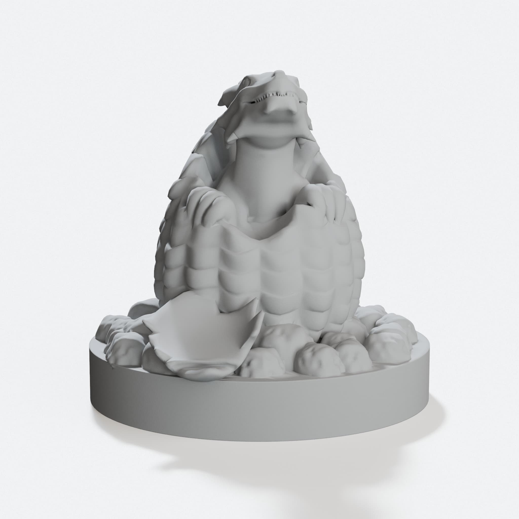 Baby Dragon Hatching - D&D Miniature, hero tilt